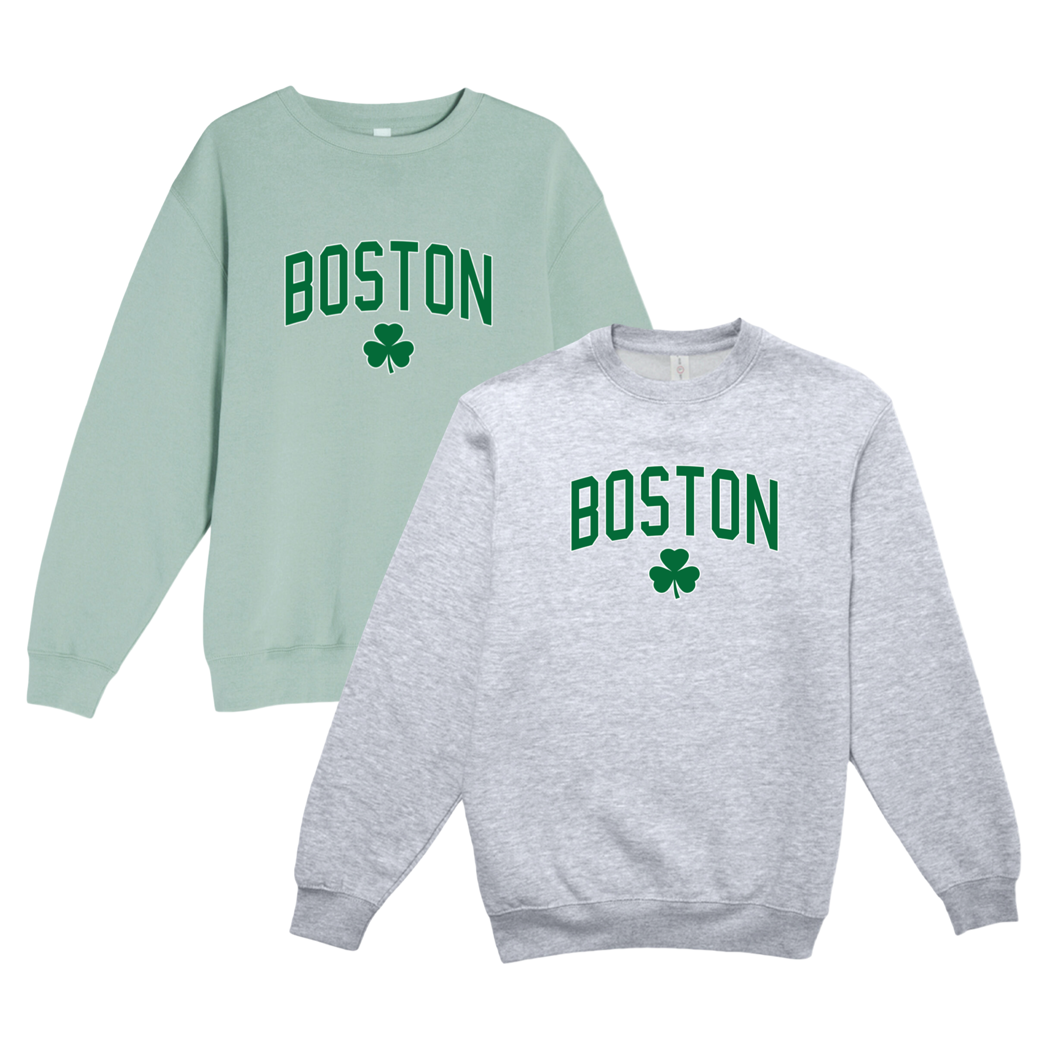 Boston Basketball Soft Fleece Crewneck Sweatshirt