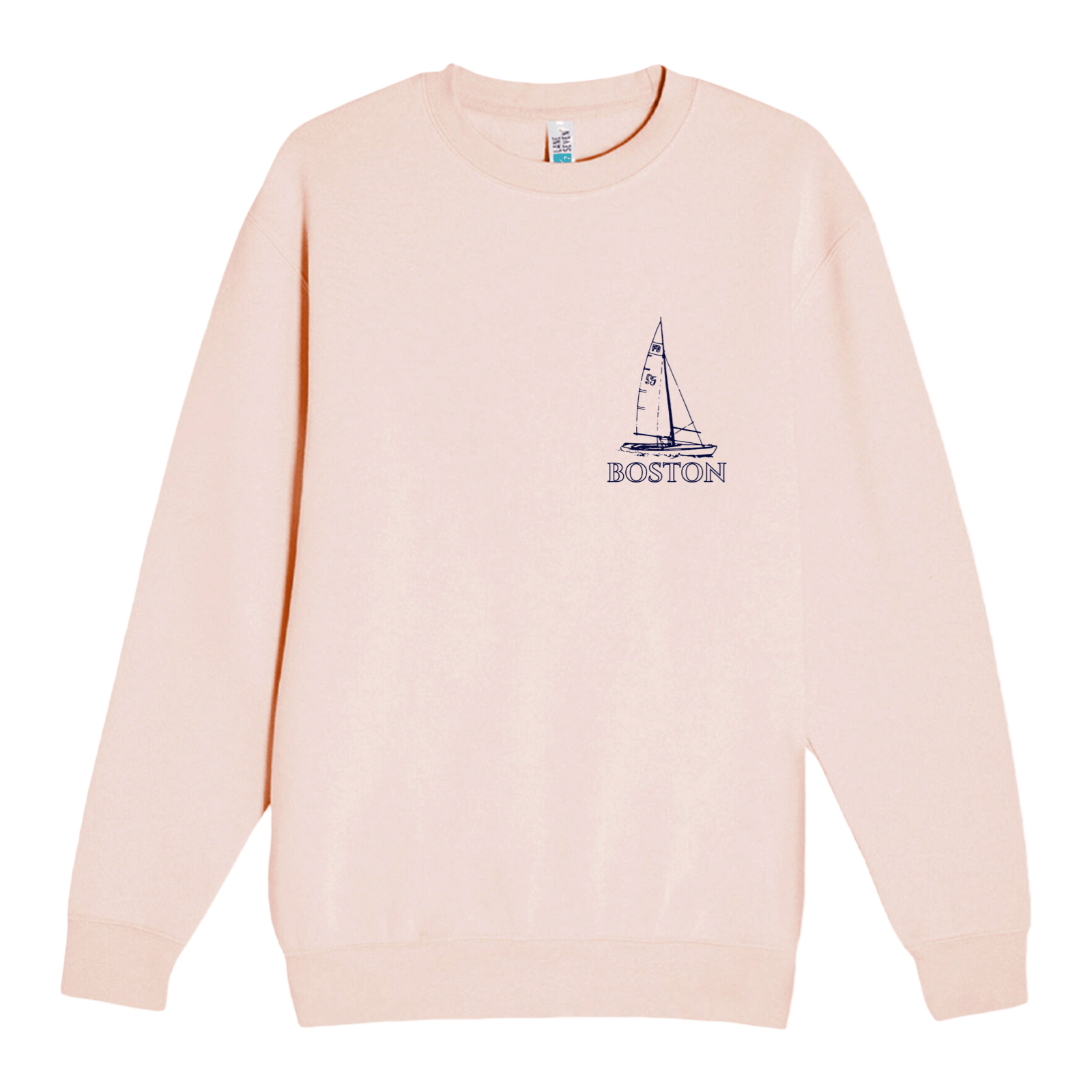 Cape Cod Clothing Company Boston Sailboat Soft Fleece Crewneck Sweatshirt