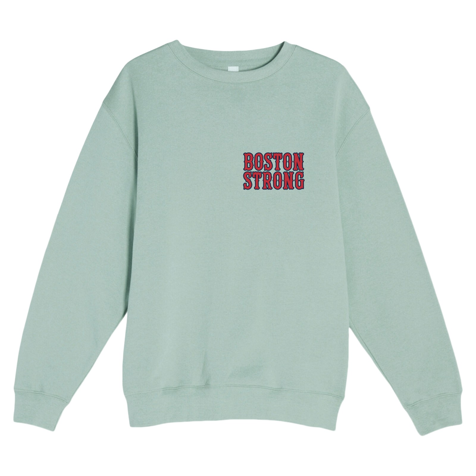 Boston Strong Soft Fleece Crewneck Sweatshirt