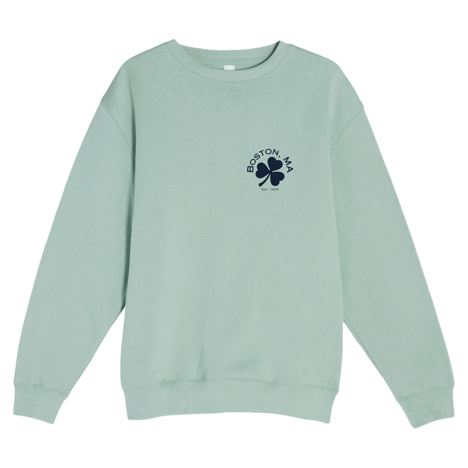 Cape Cod Clothing Company Boston Shamrock Soft Fleece Crewneck Sweatshirt