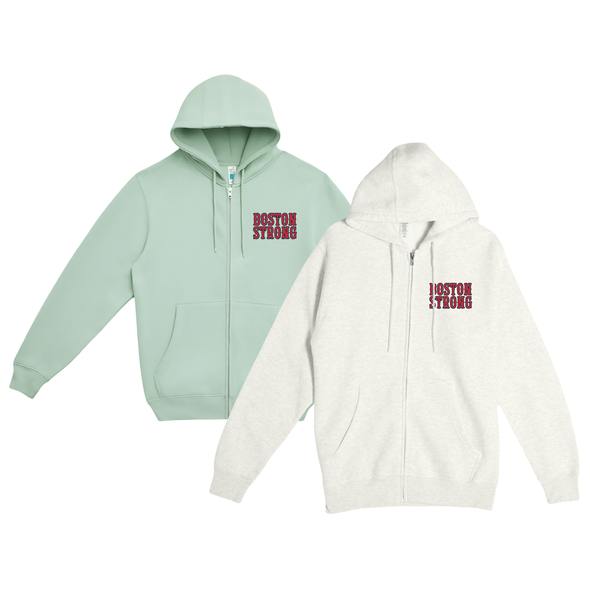 Cape Cod Clothing Company Boston Strong Soft Fleece Full Zip Hoodie