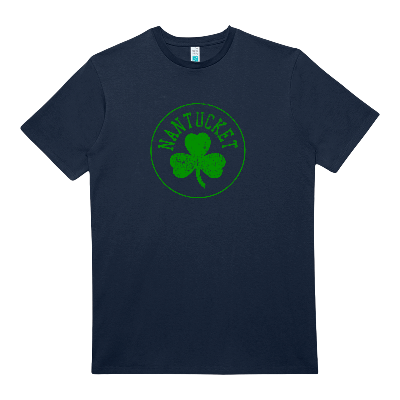 Cape Cod Clothing Company Nantucket Legacy Shamrock Heavy Cotton T-Shirt