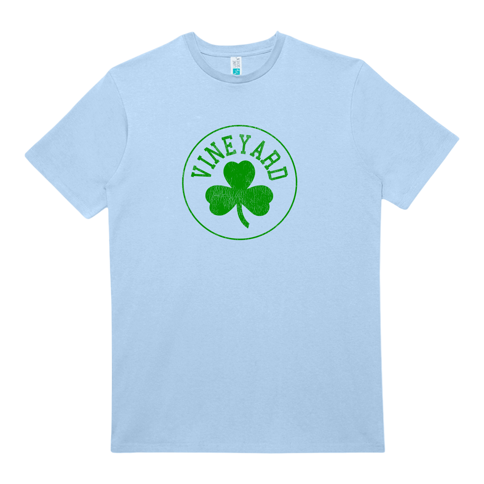 Cape Cod Clothing Company Martha's Vineyard Legacy Shamrock Heavy Cotton T-Shirt