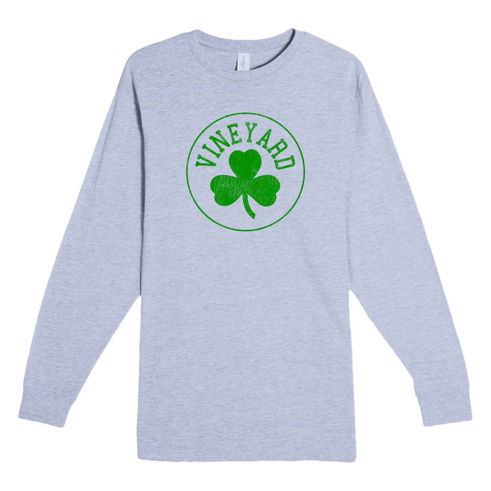 Cape Cod Clothing Company Martha's Vineyard Legacy Shamrock Heavyweight Long Sleeve Tee