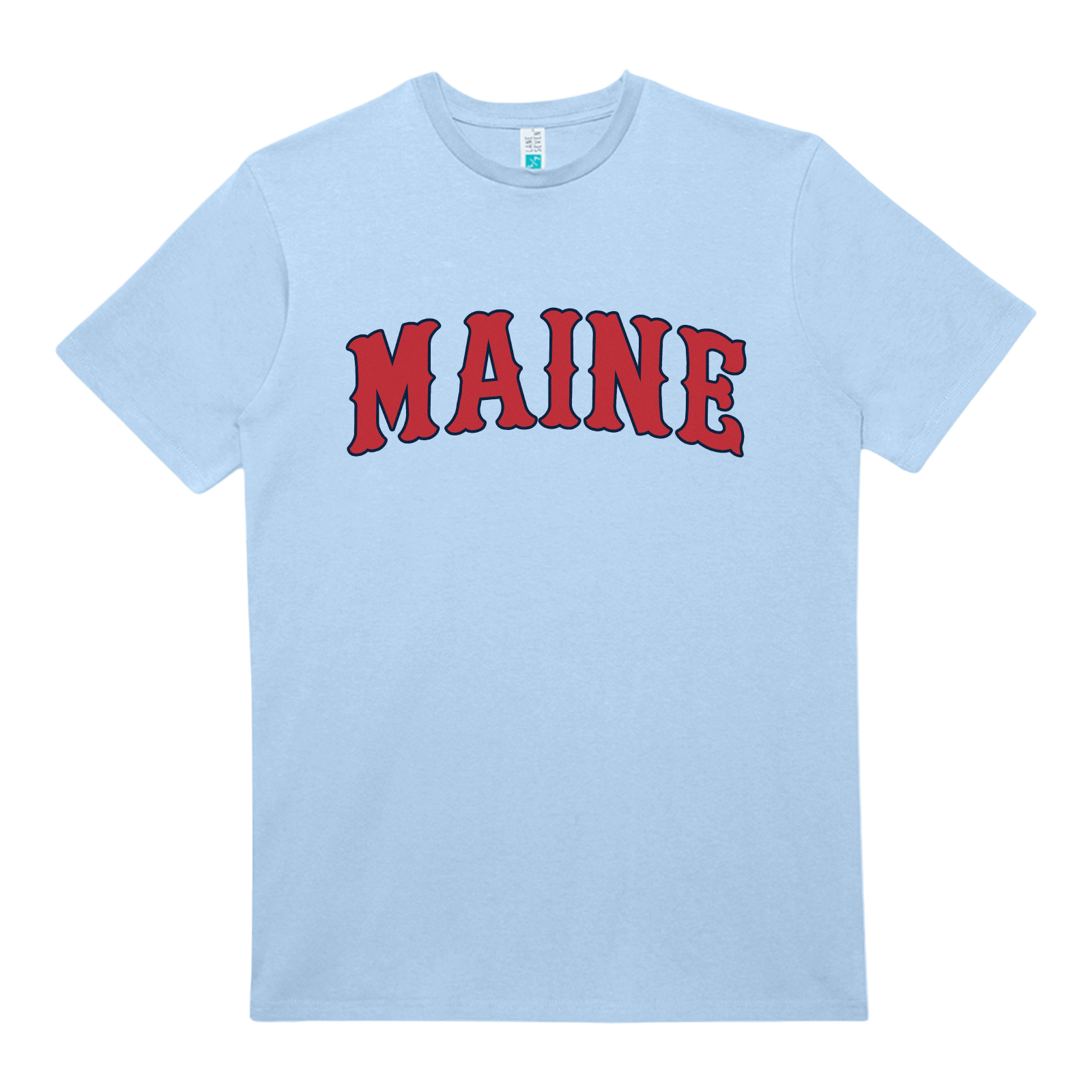 Cape Cod Clothing Company Maine Baseball Heavy Cotton T-Shirt