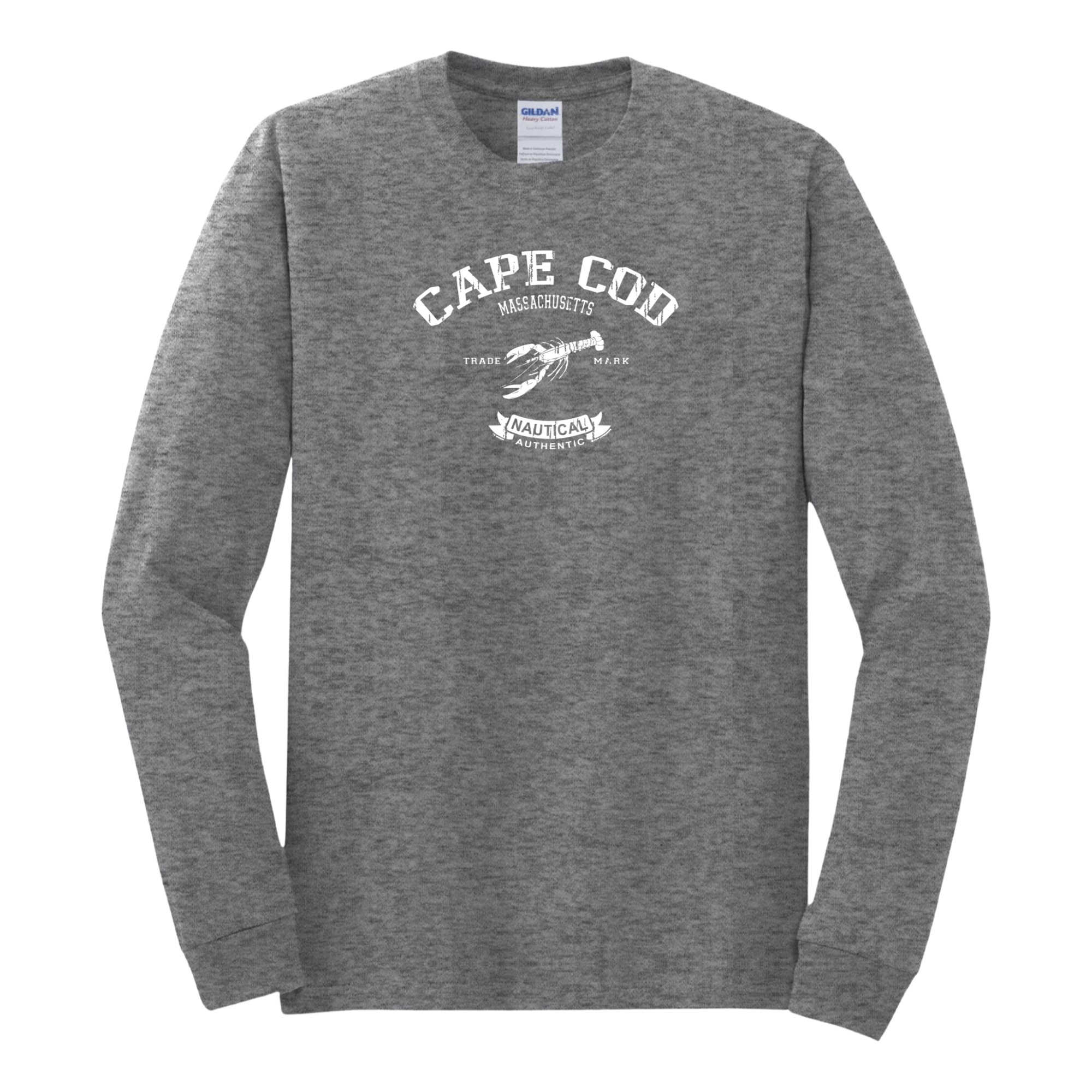 cape cod lobster long sleeve shirt