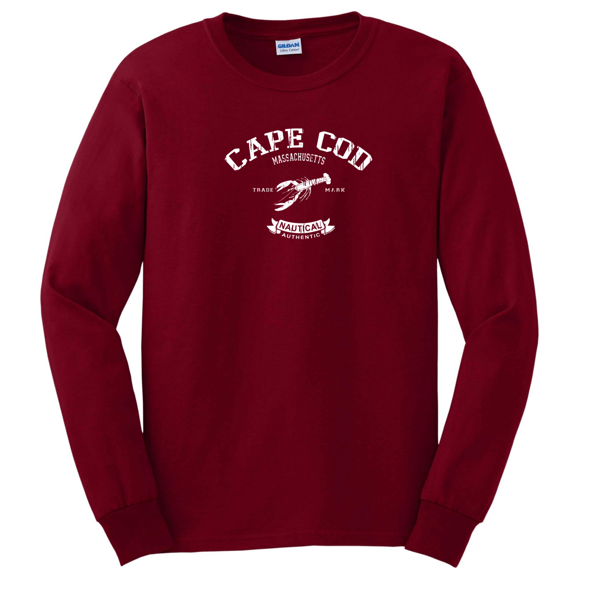 cape cod lobster long sleeve shirt