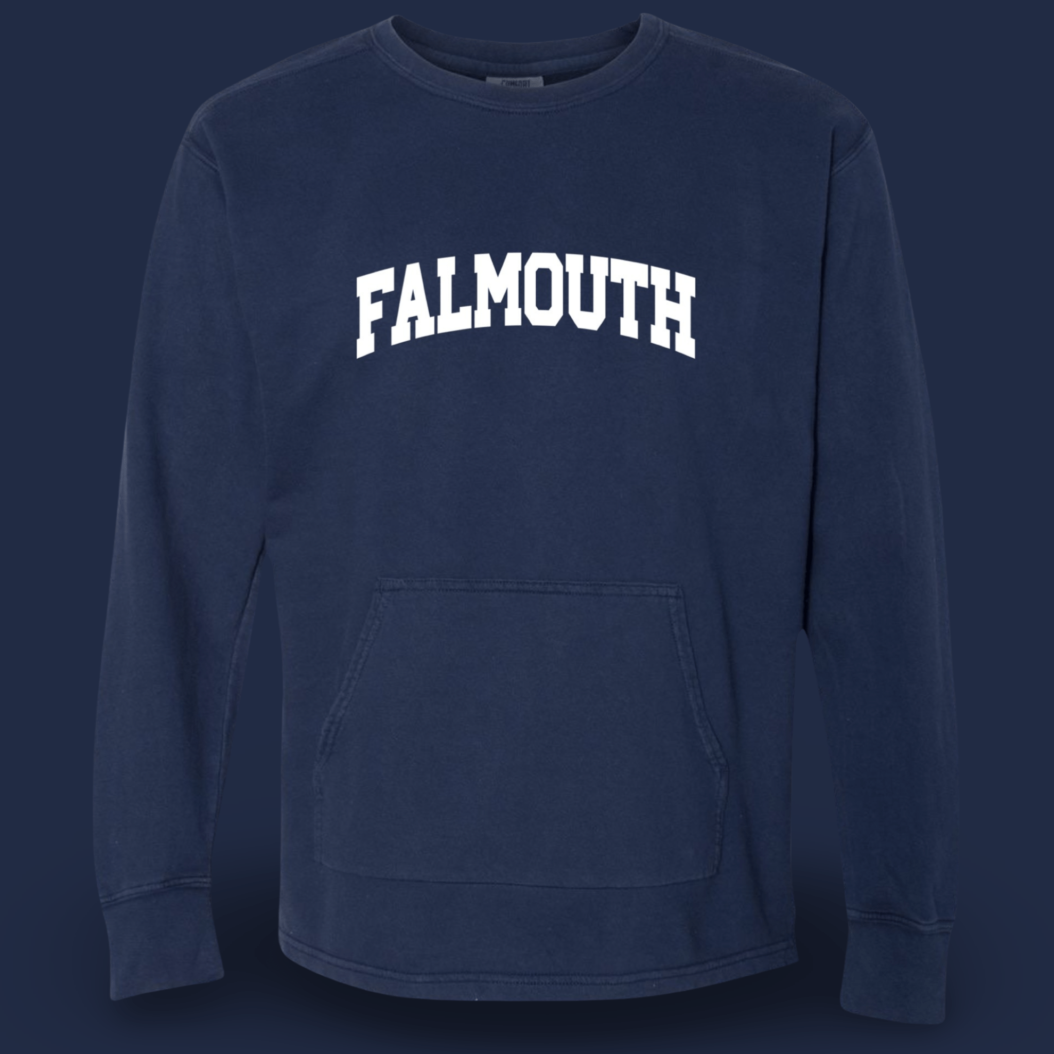 falmouth comfort colors french terry crewneck