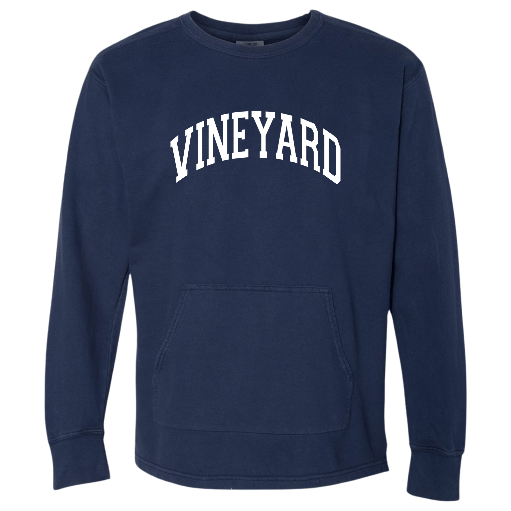 marthas vineyard comfort colors french terry crewneck