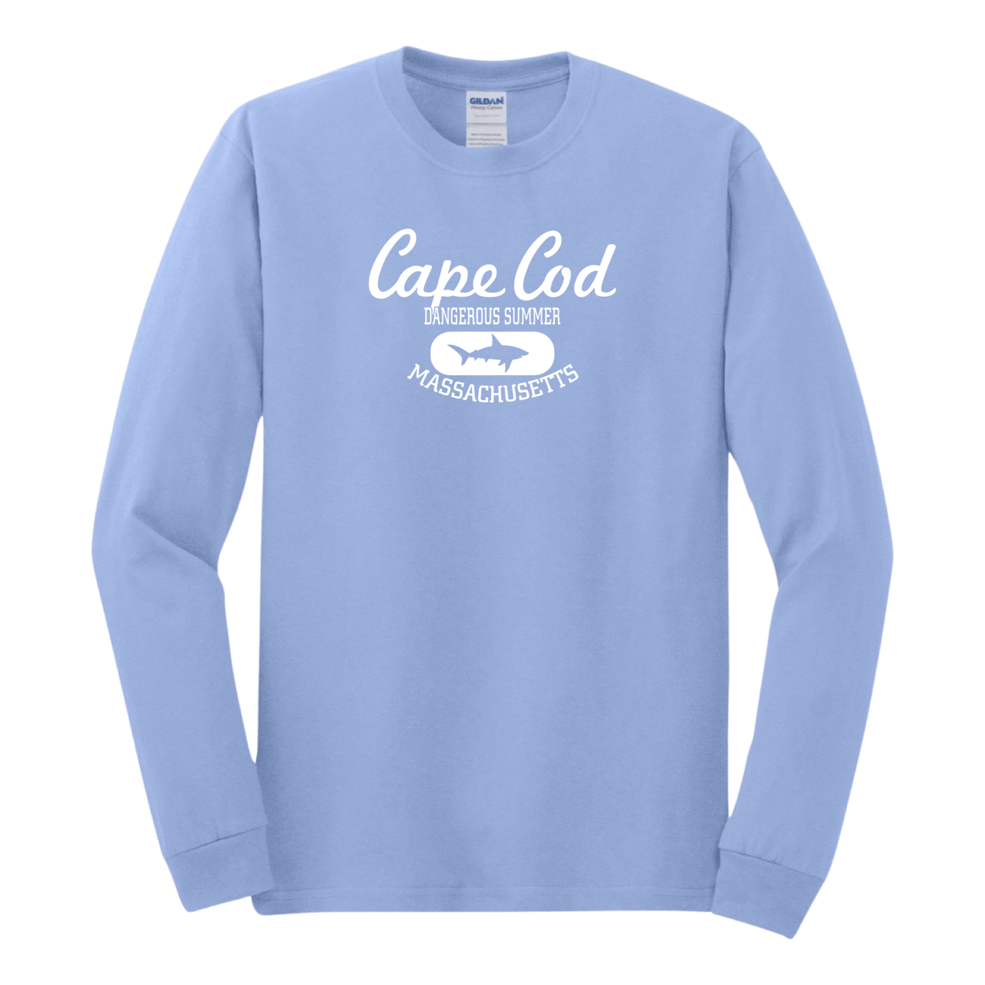 cape cod shark long sleeve shirt