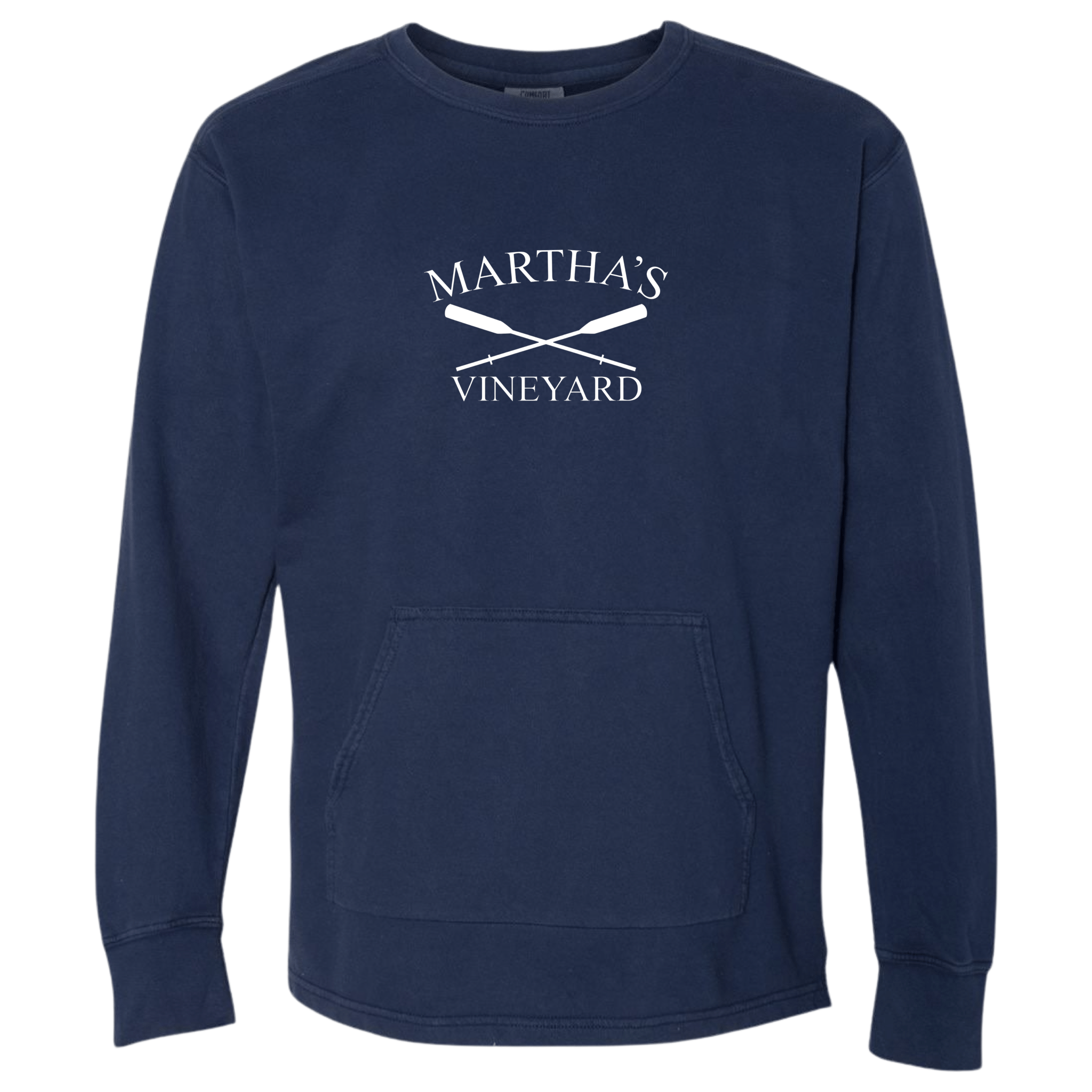 Martha's Vineyard Crossed Oar Comfort Colors French Terry Crewneck