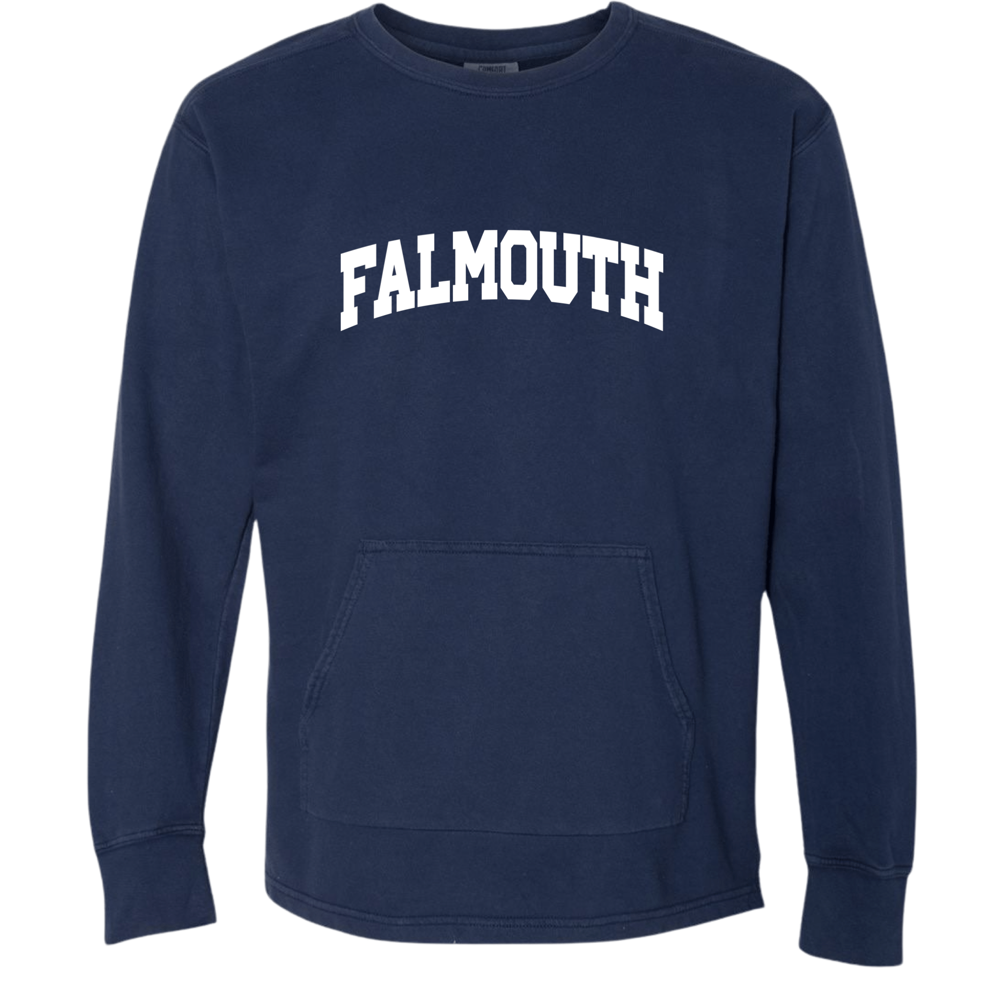 falmouth comfort colors french terry crewneck