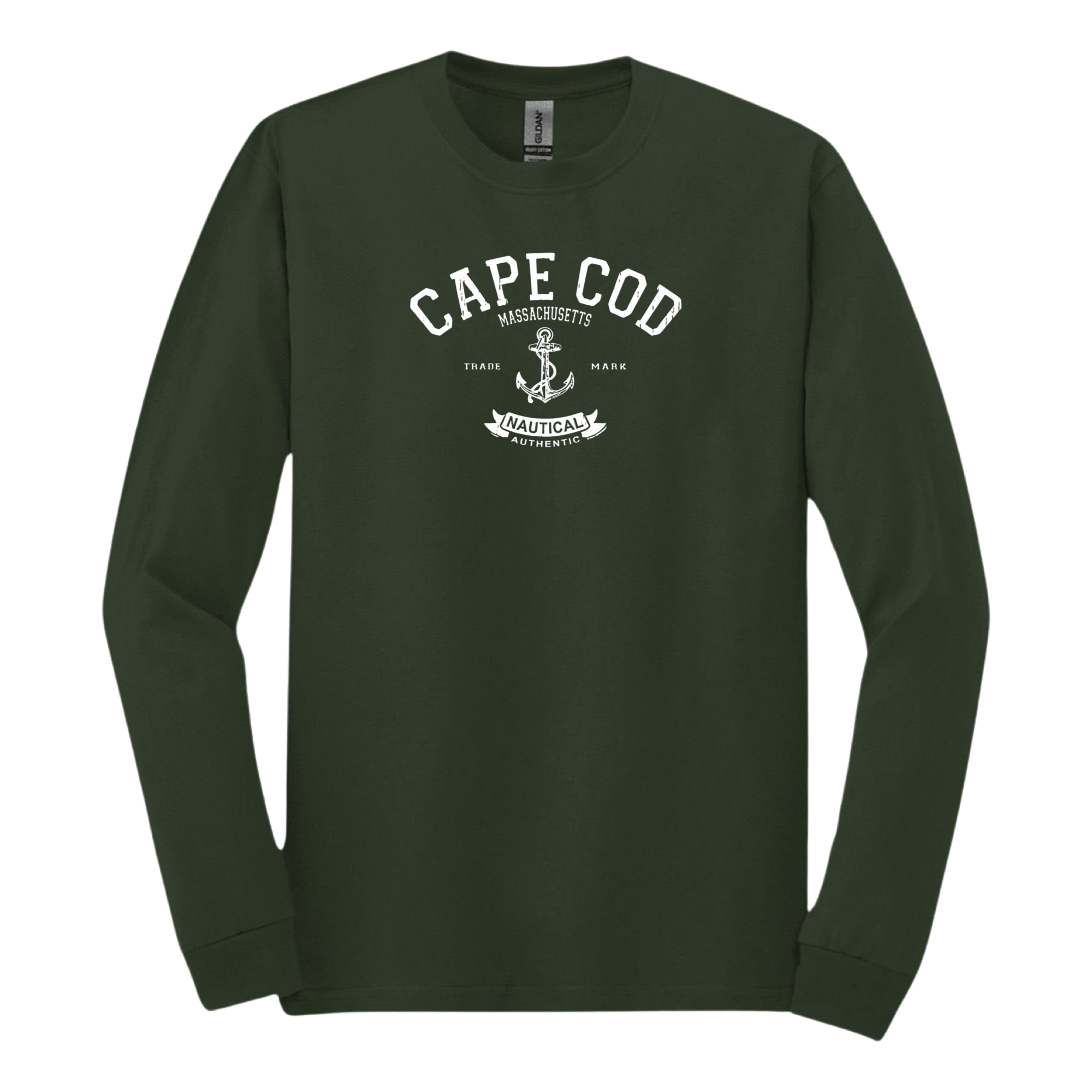 cape cod anchor long sleeve shirt