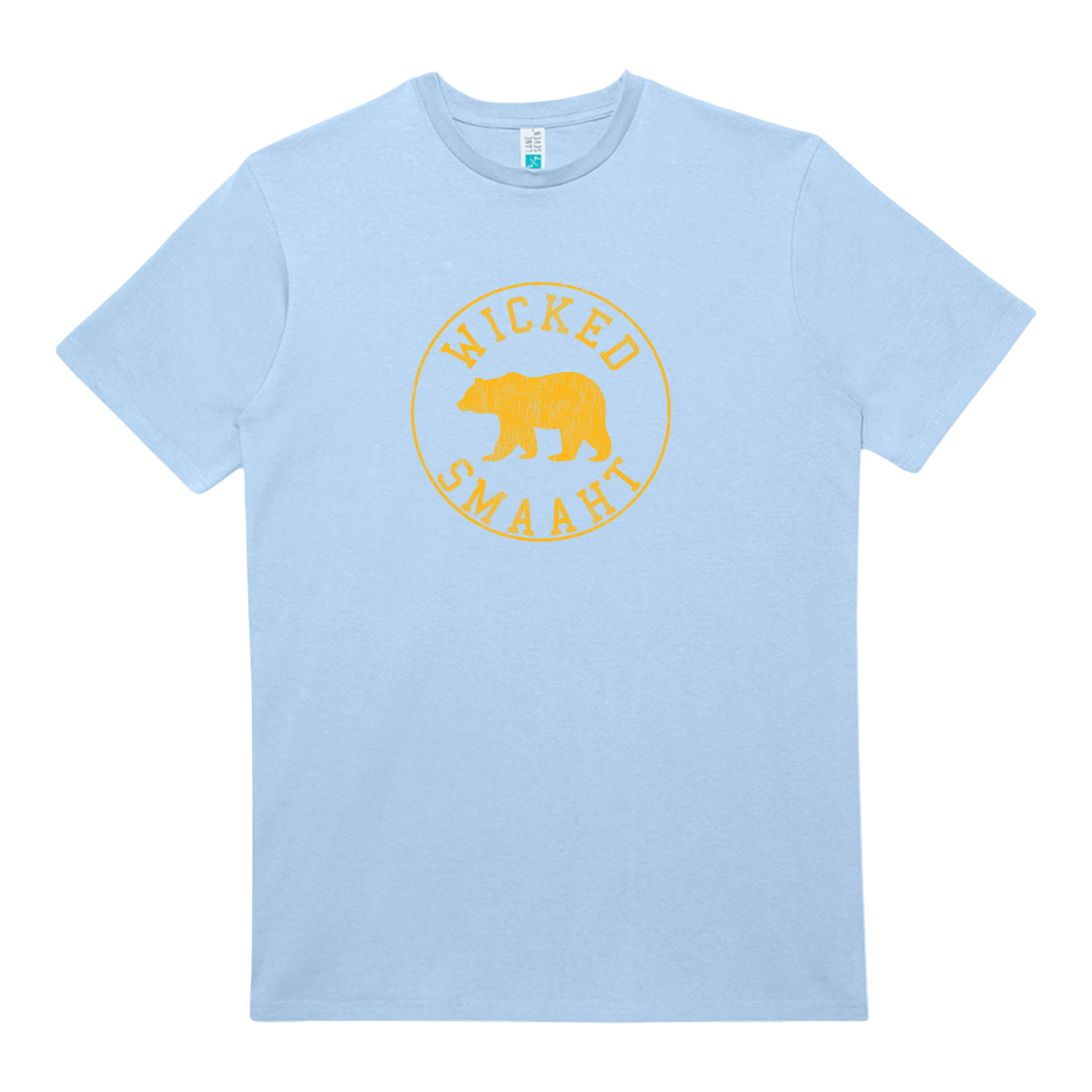 Cape Cod Clothing Company Wicked Smaaht Legacy Bear Heavy Cotton T-Shirt