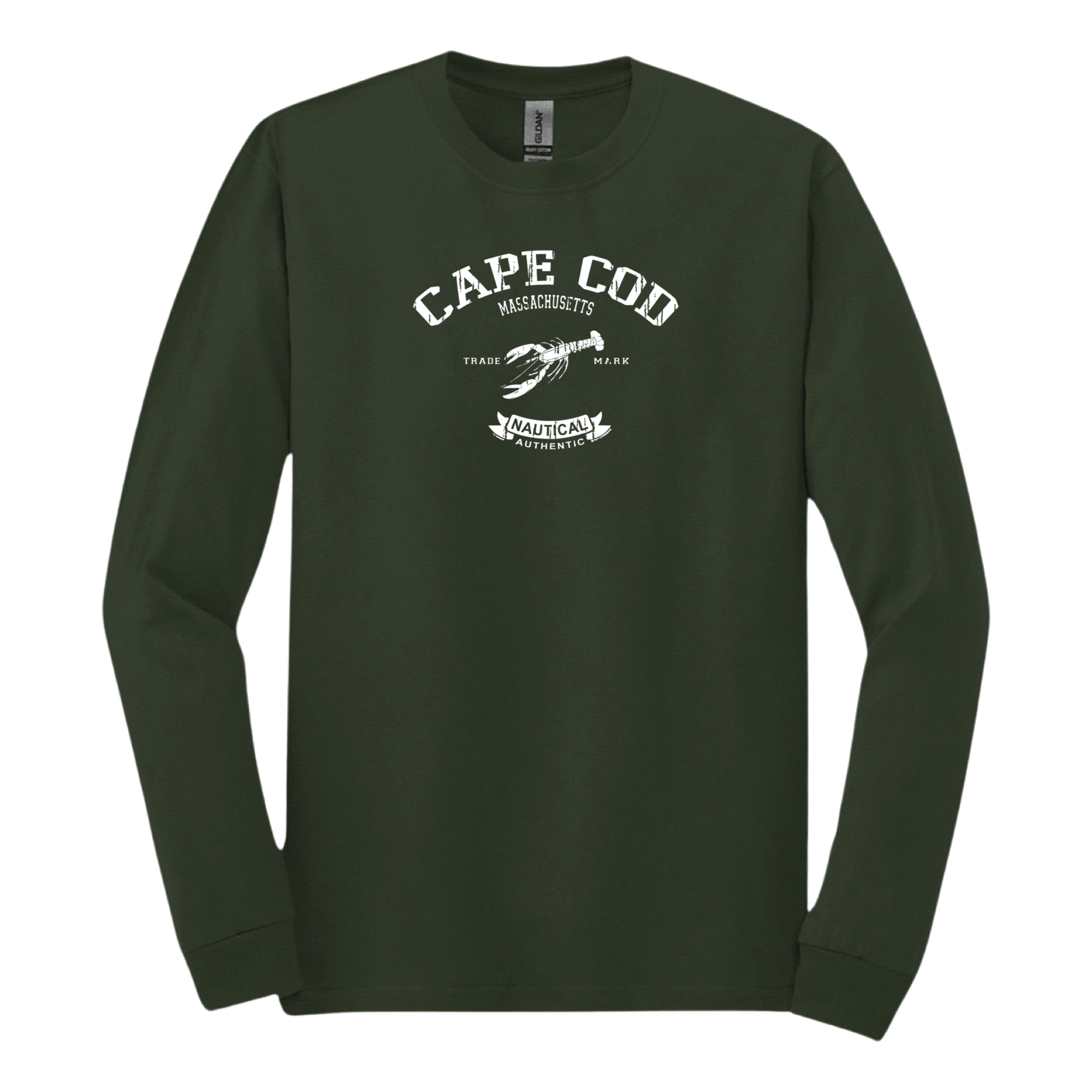 cape cod lobster long sleeve shirt