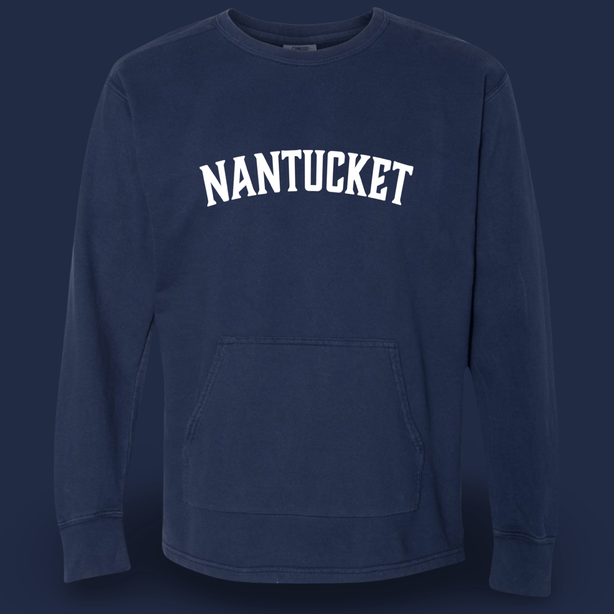 nantucket comfort colors french terry crewneck