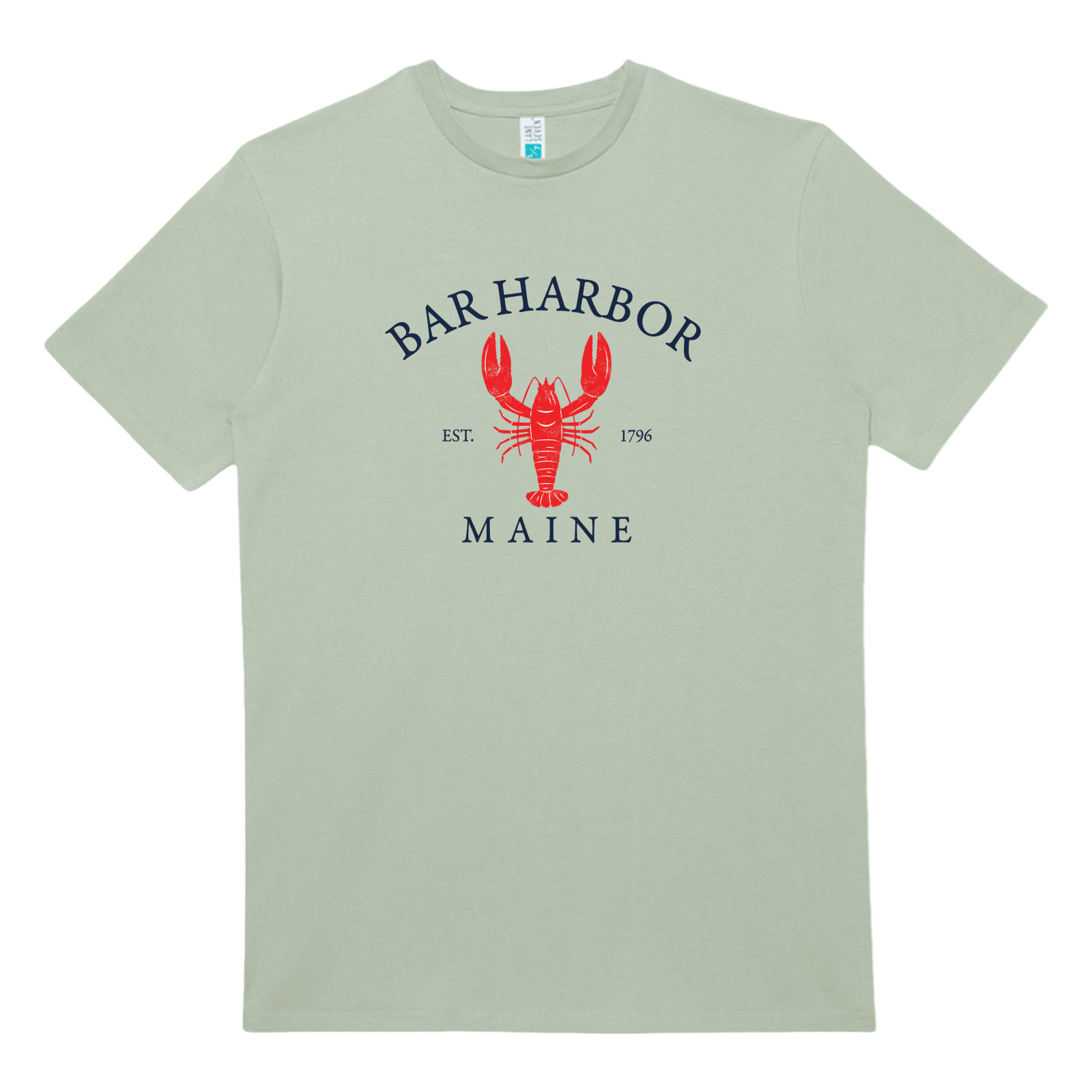 Cape Cod Clothing Company Bar Harbor Vintage Lobster Heavy Cotton T-Shirt
