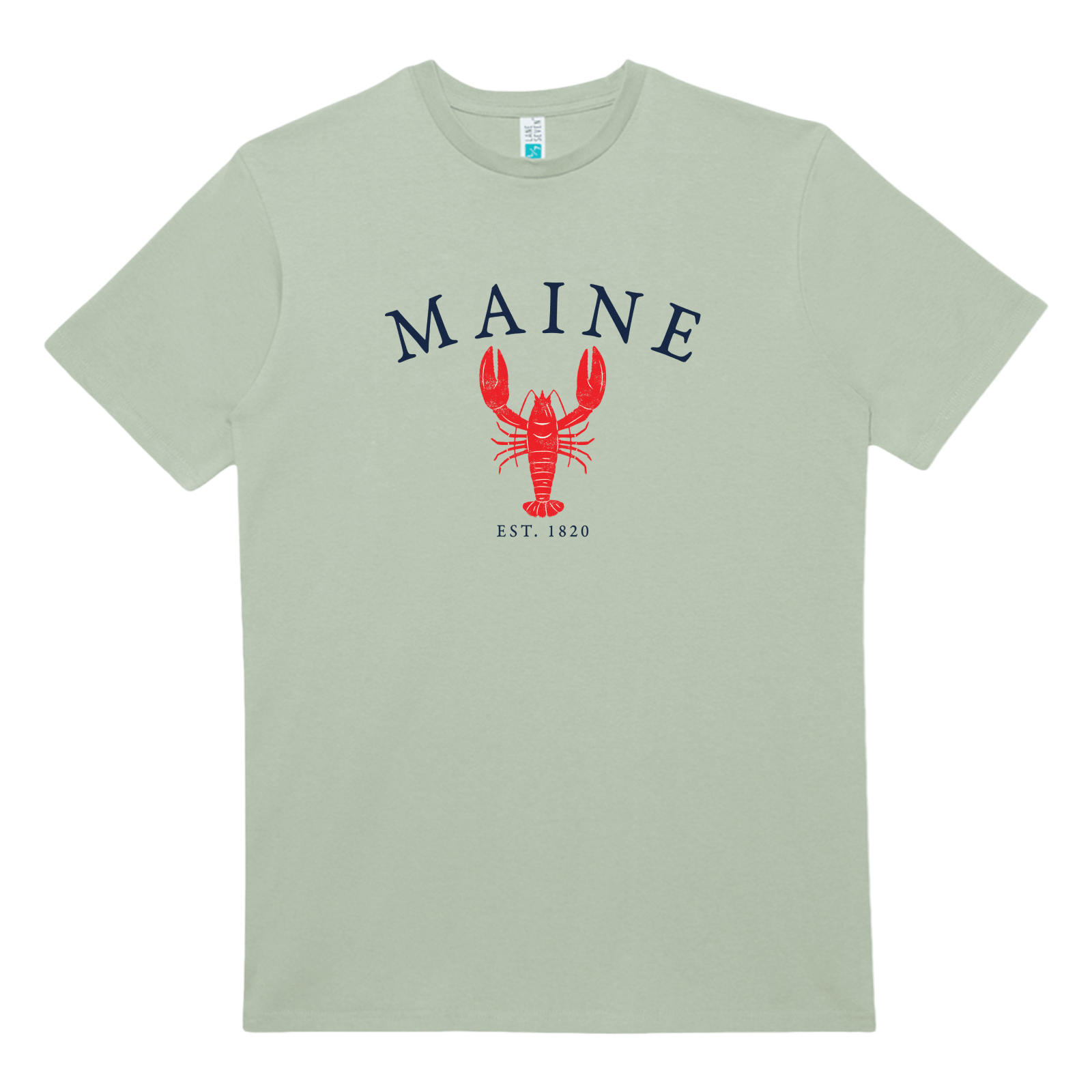 Cape Cod Clothing Company Maine Vintage Lobster Heavy Cotton T-Shirt