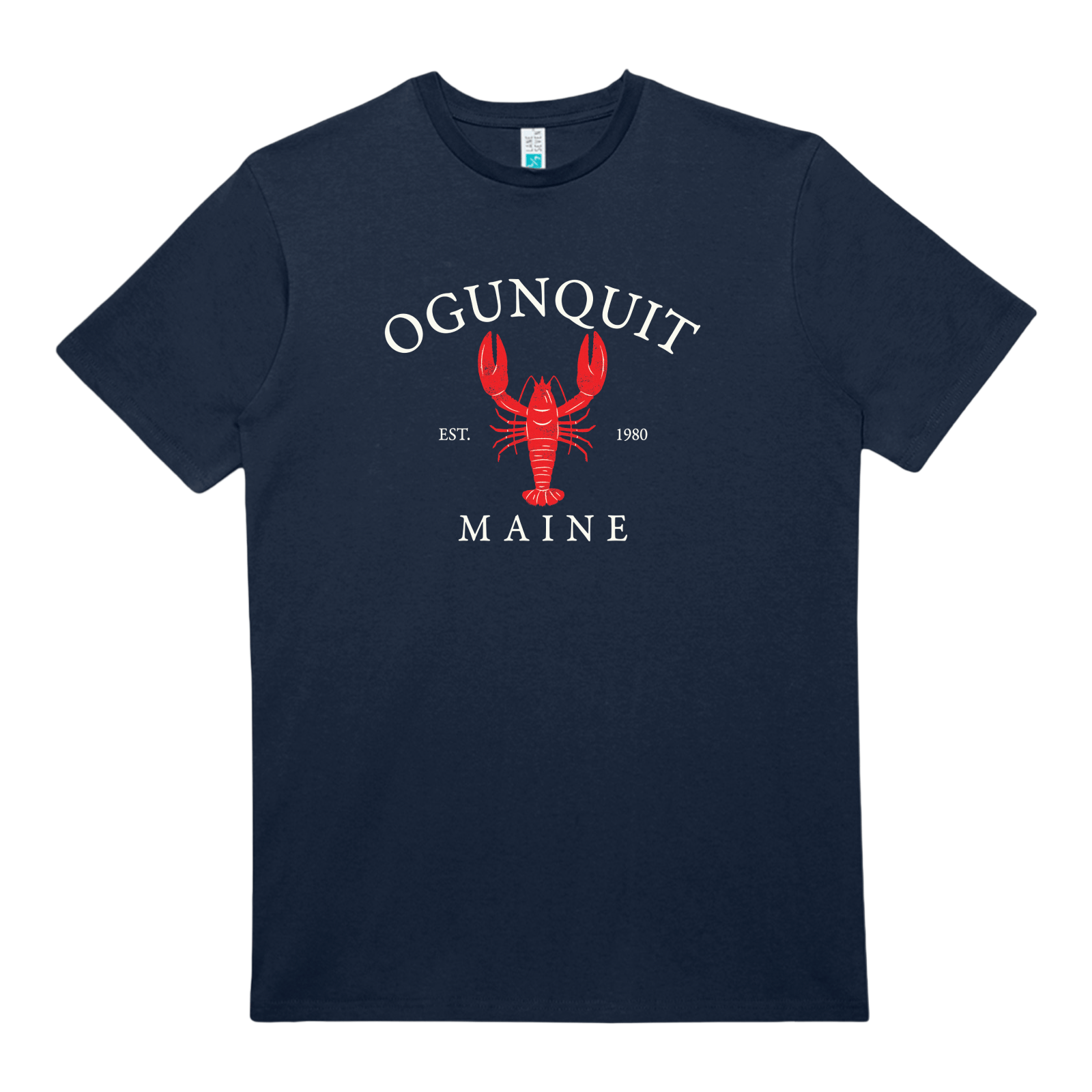 Cape Cod Clothing Company Ogunquit Vintage Lobster Heavy Cotton T-Shirt