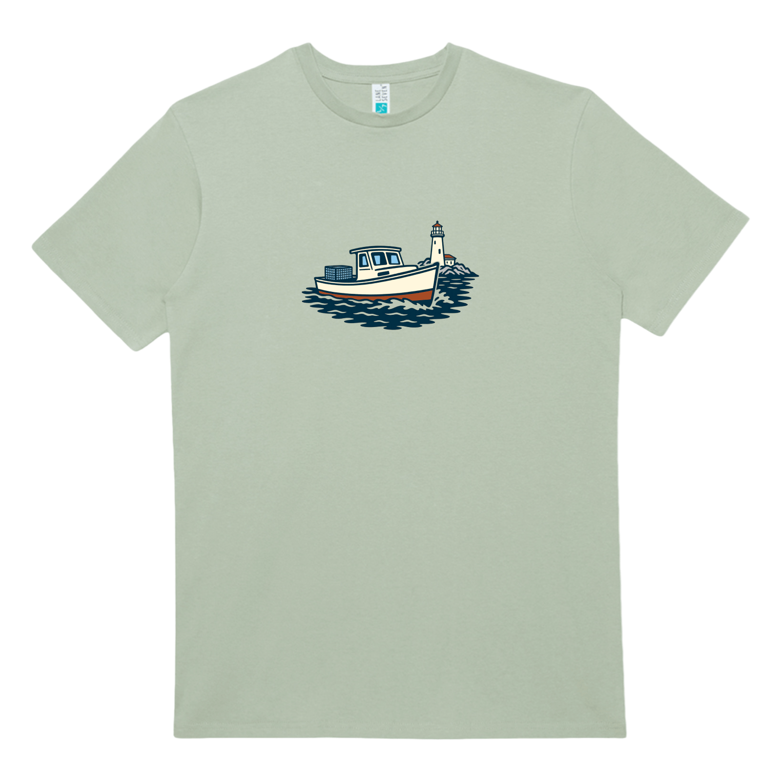 Cape Cod Clothing Company Lobster Boat Heavy Cotton T-Shirt