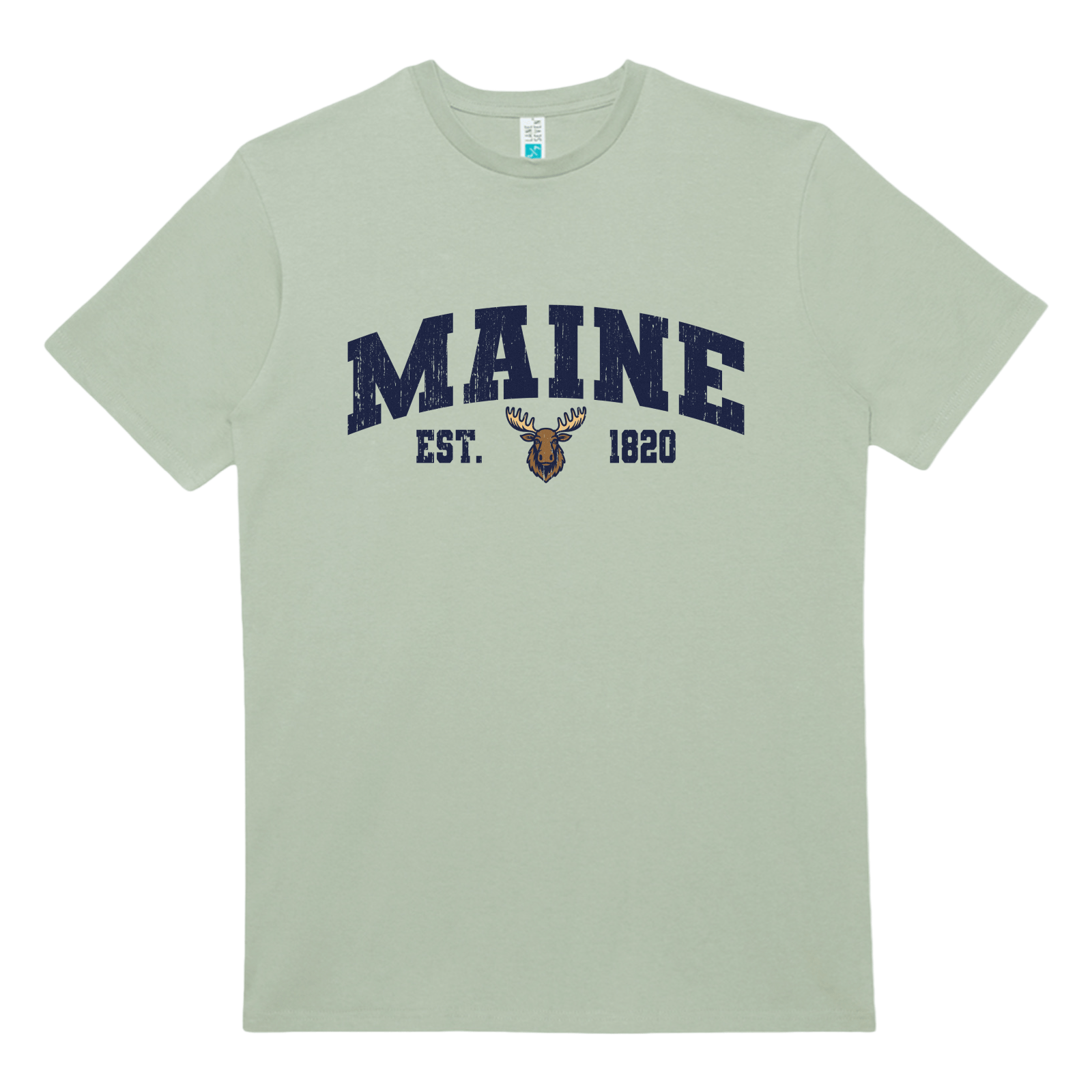 Cape Cod Clothing Company Maine Moose Heavy Cotton T-Shirt