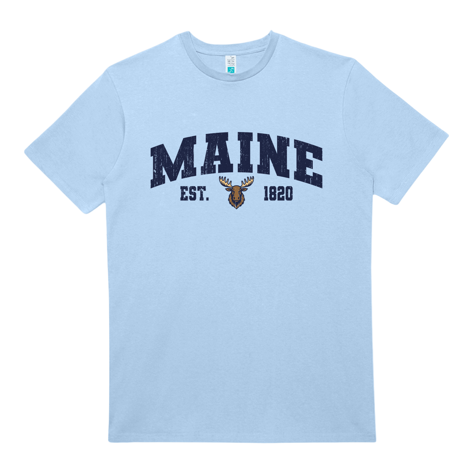 Cape Cod Clothing Company Maine Moose Heavy Cotton T-Shirt