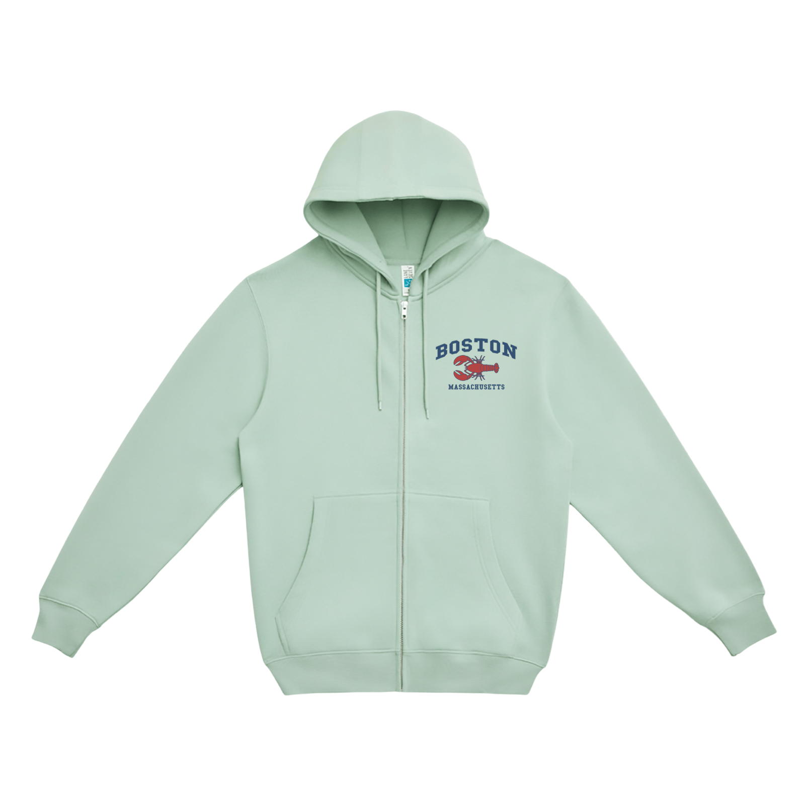 LAロゴ フーディ XLサイズ Boston Lobster Soft Fleece Full Zip Hoodie