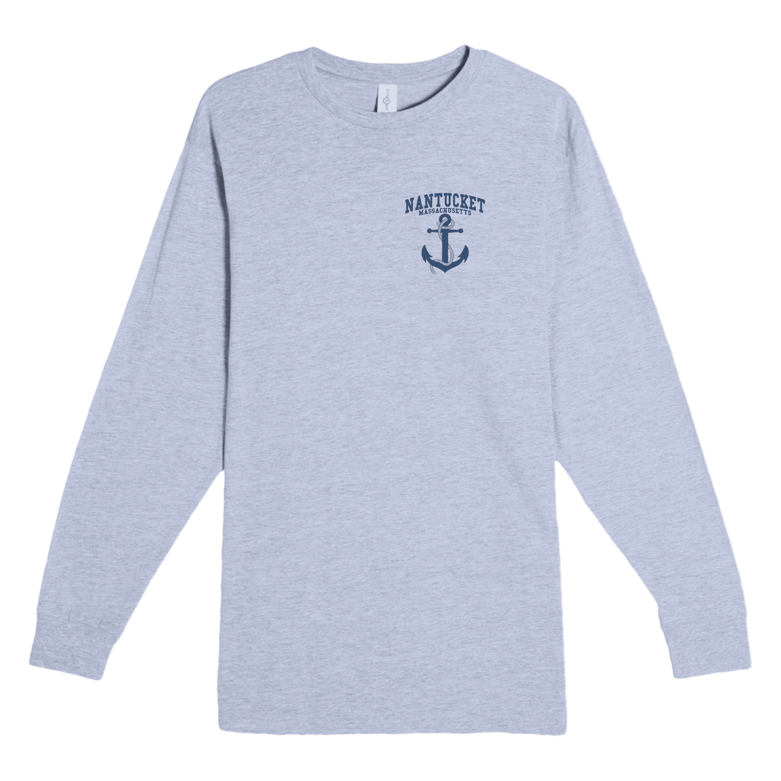 Cape Cod Clothing Company Nantucket Anchor Heavyweight Long Sleeve Tee