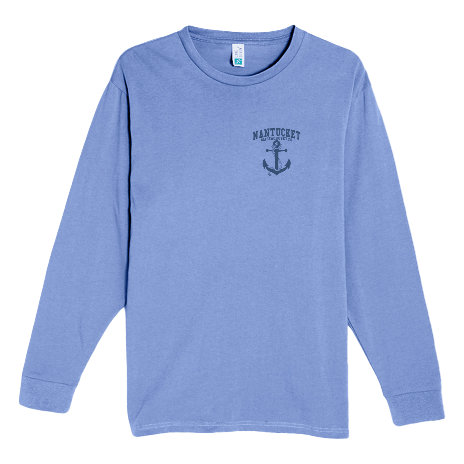 Cape Cod Clothing Company Nantucket Anchor Heavyweight Long Sleeve Tee
