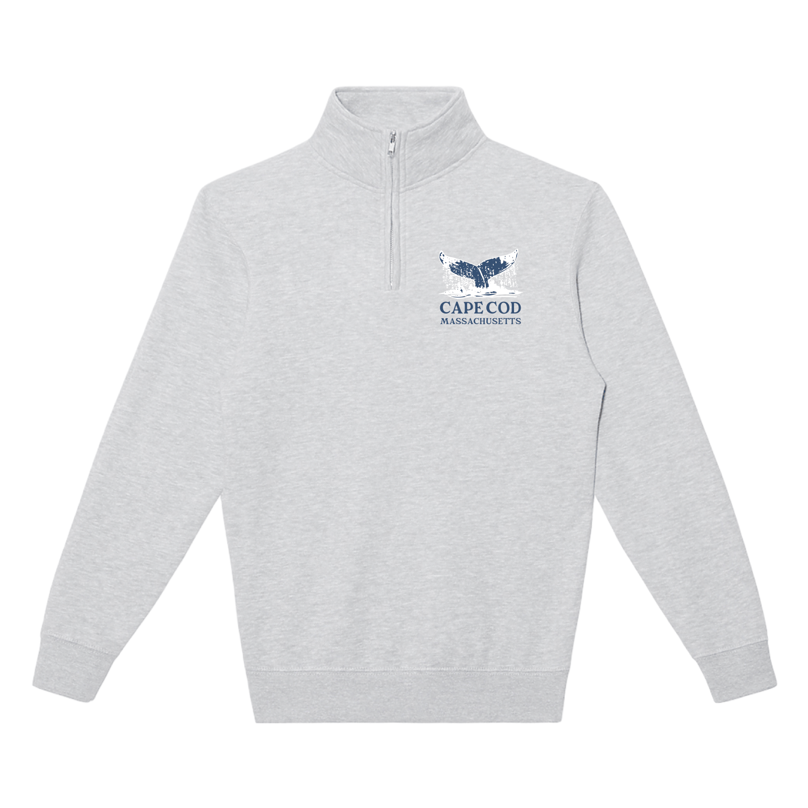 Cape Cod Clothing Company Cape Cod Whale Tail Soft Fleece Quarter Zip