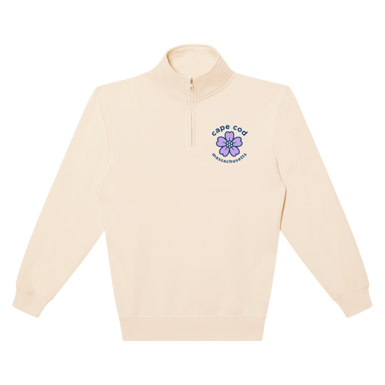 Cape Cod Clothing Company Cape Cod Sea Lavender Soft Fleece Quarter Zip