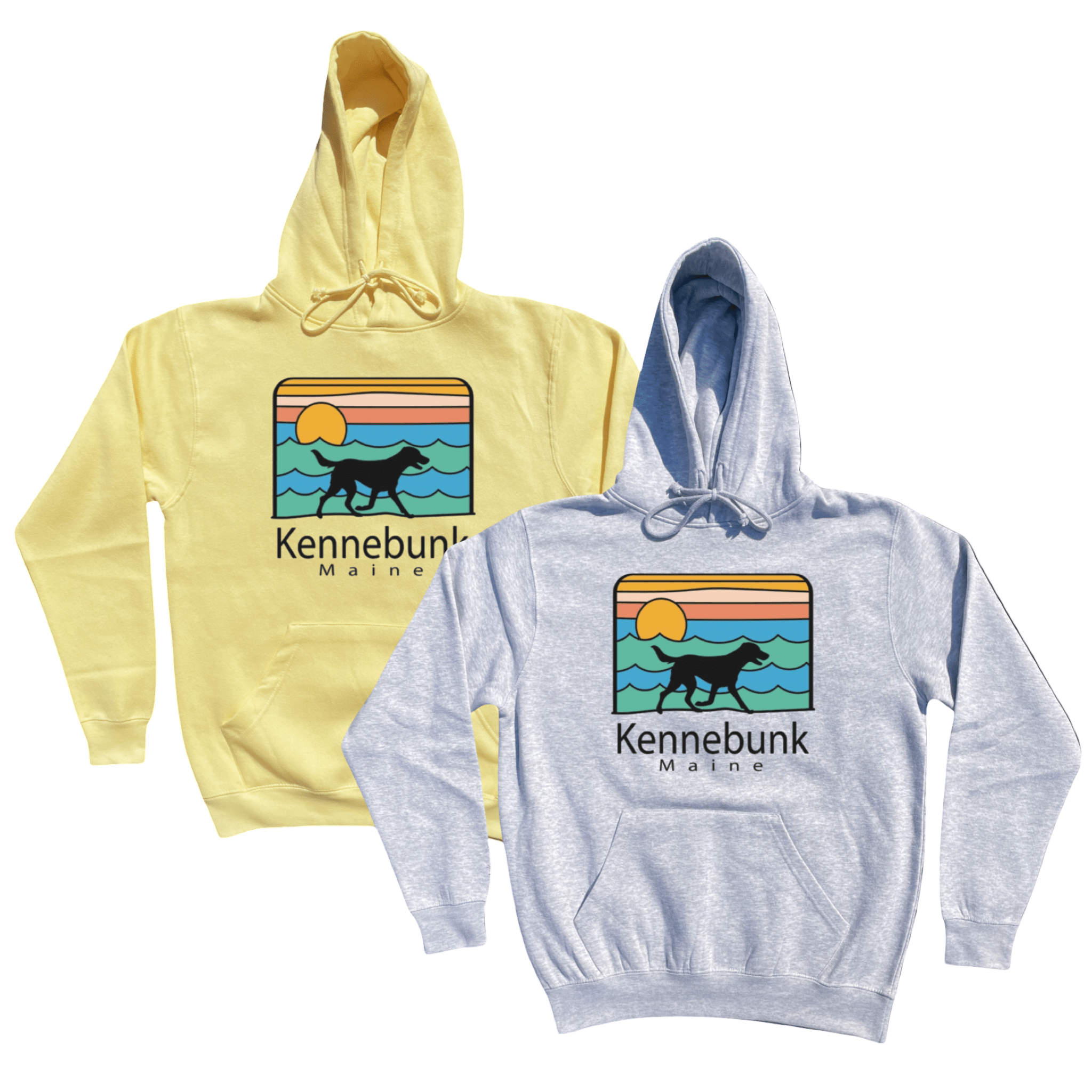 Kennebunk Summer Dog Soft Fleece Hoodie