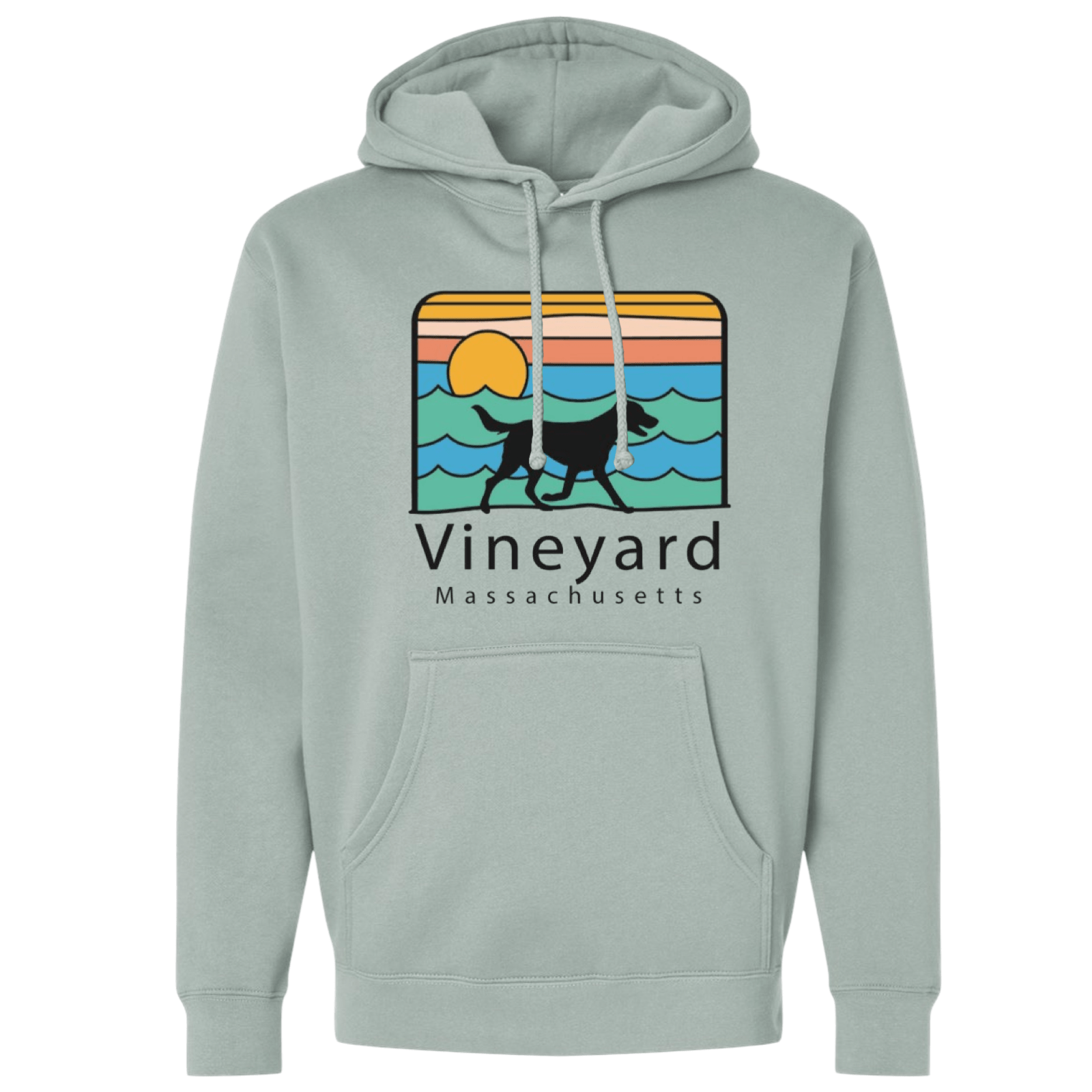 Vineyard Summer Dog Midweight Fleece Hoodie