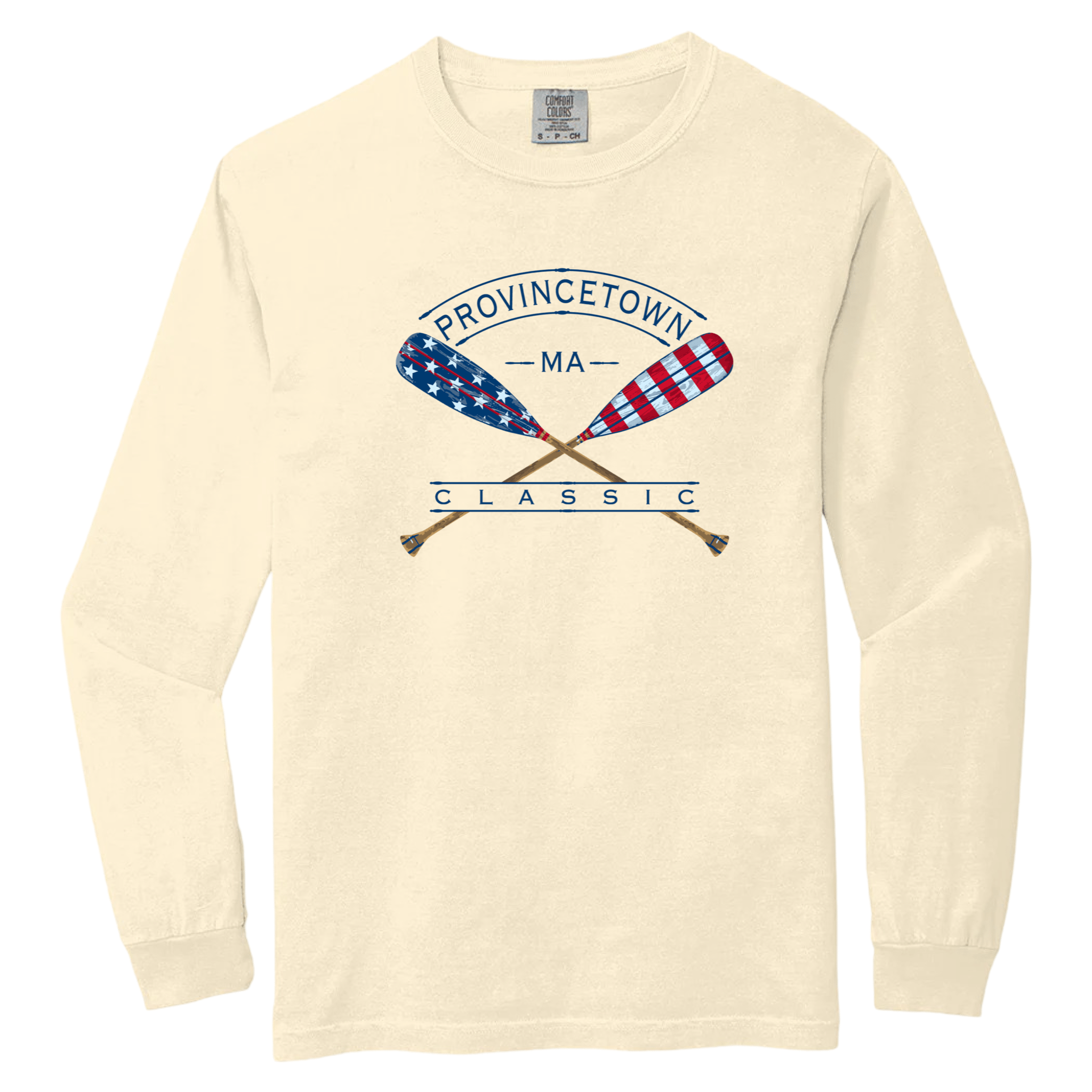 Provincetown American Classic Comfort Colors Long Sleeve Tee