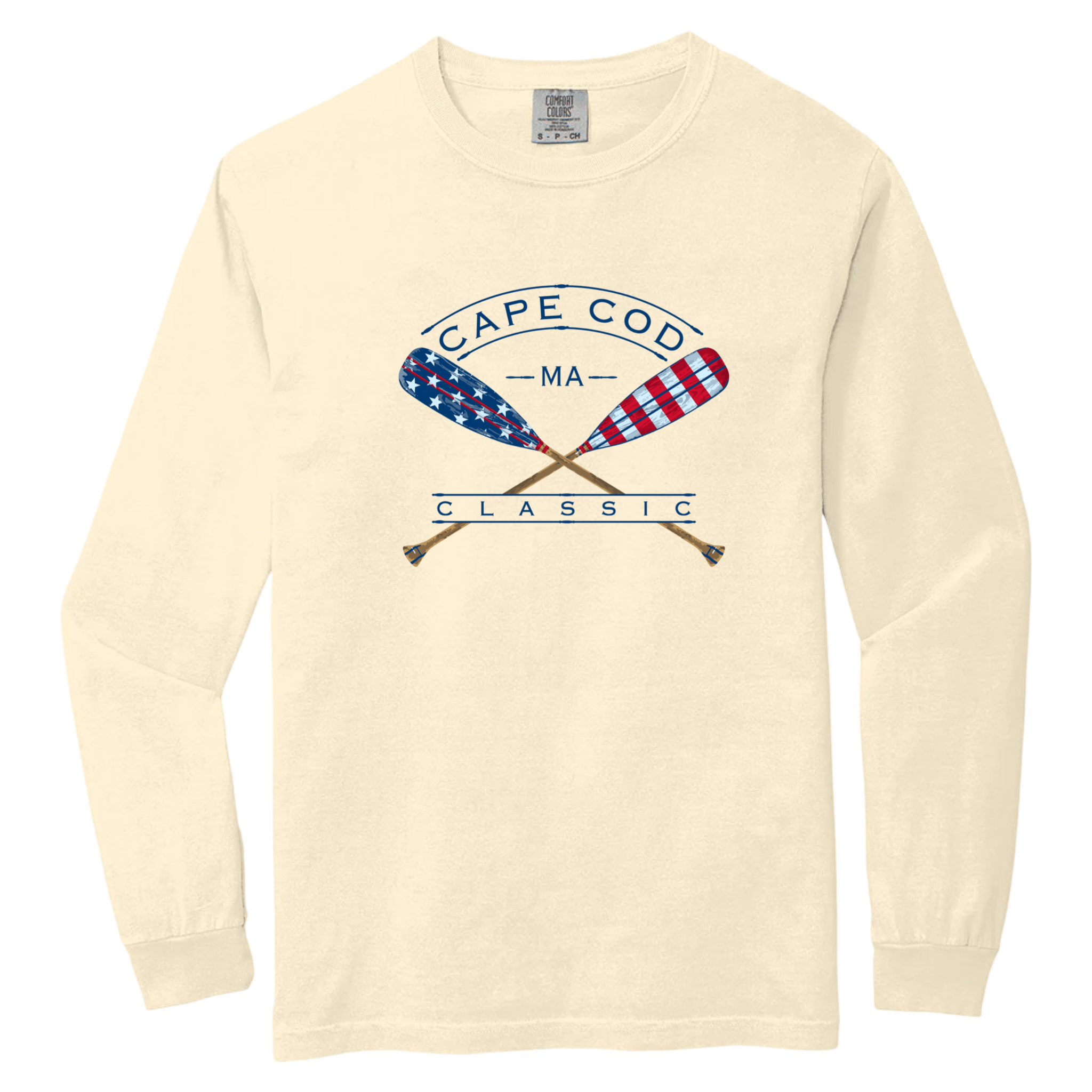 Cape Cod American Classic Comfort Colors Long Sleeve Tee