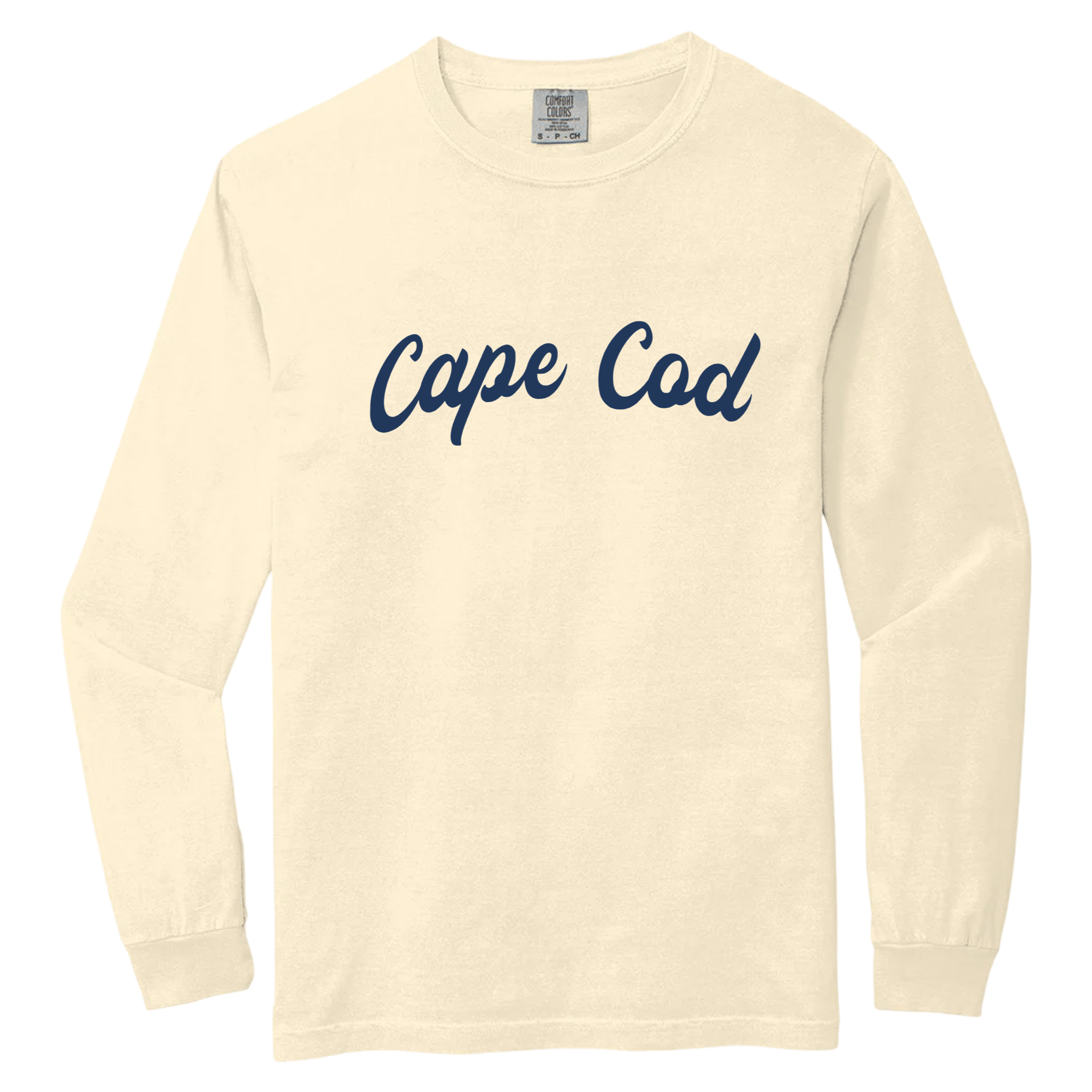 Cape Cod Fancy Comfort Colors Long Sleeve Tee