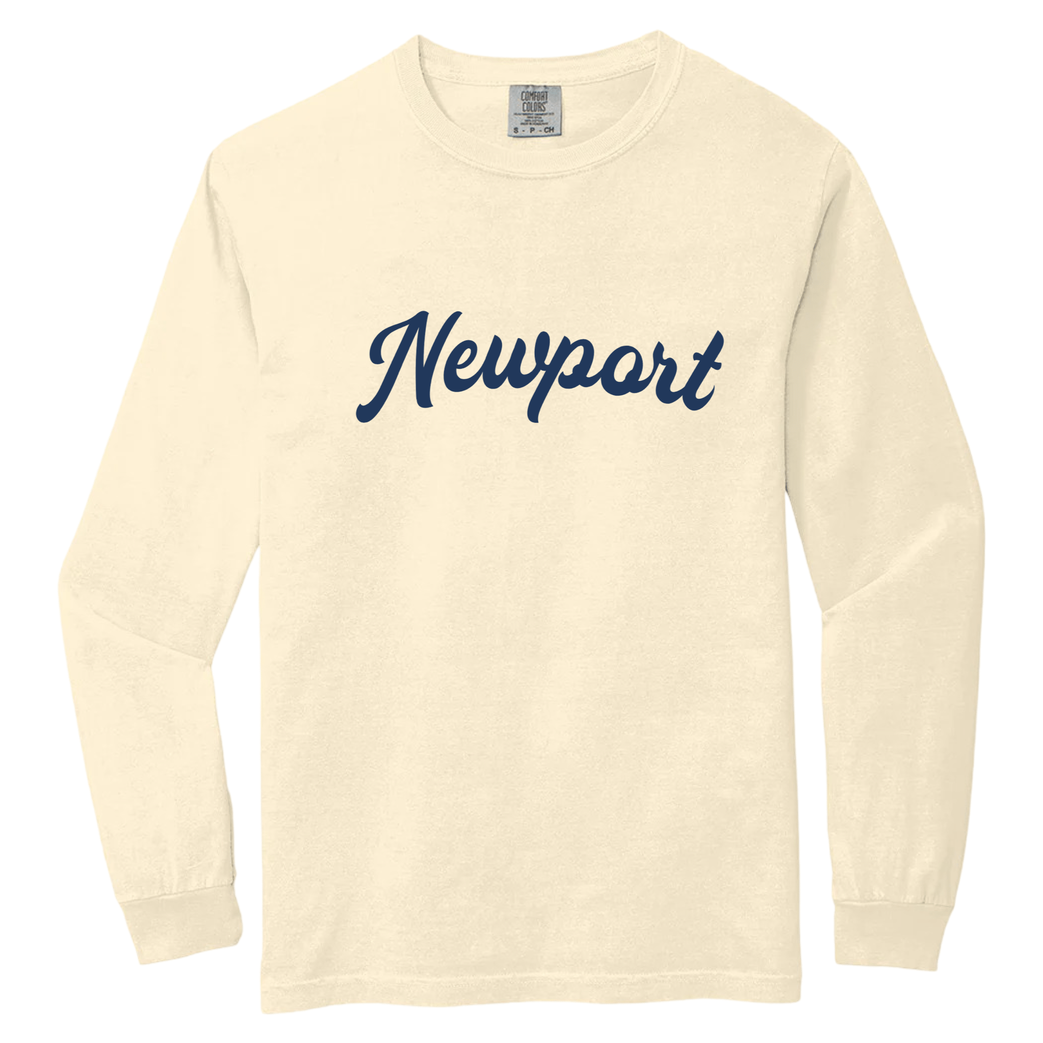 Cape Cod Clothing Company Newport Fancy Comfort Colors Long Sleeve Tee