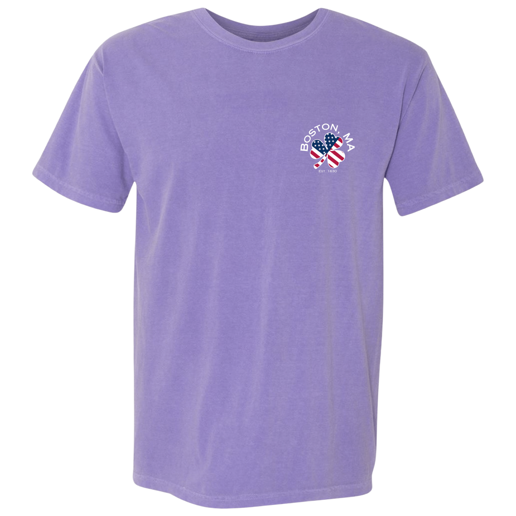 Boston USA Shamrock Comfort Colors T-Shirt
