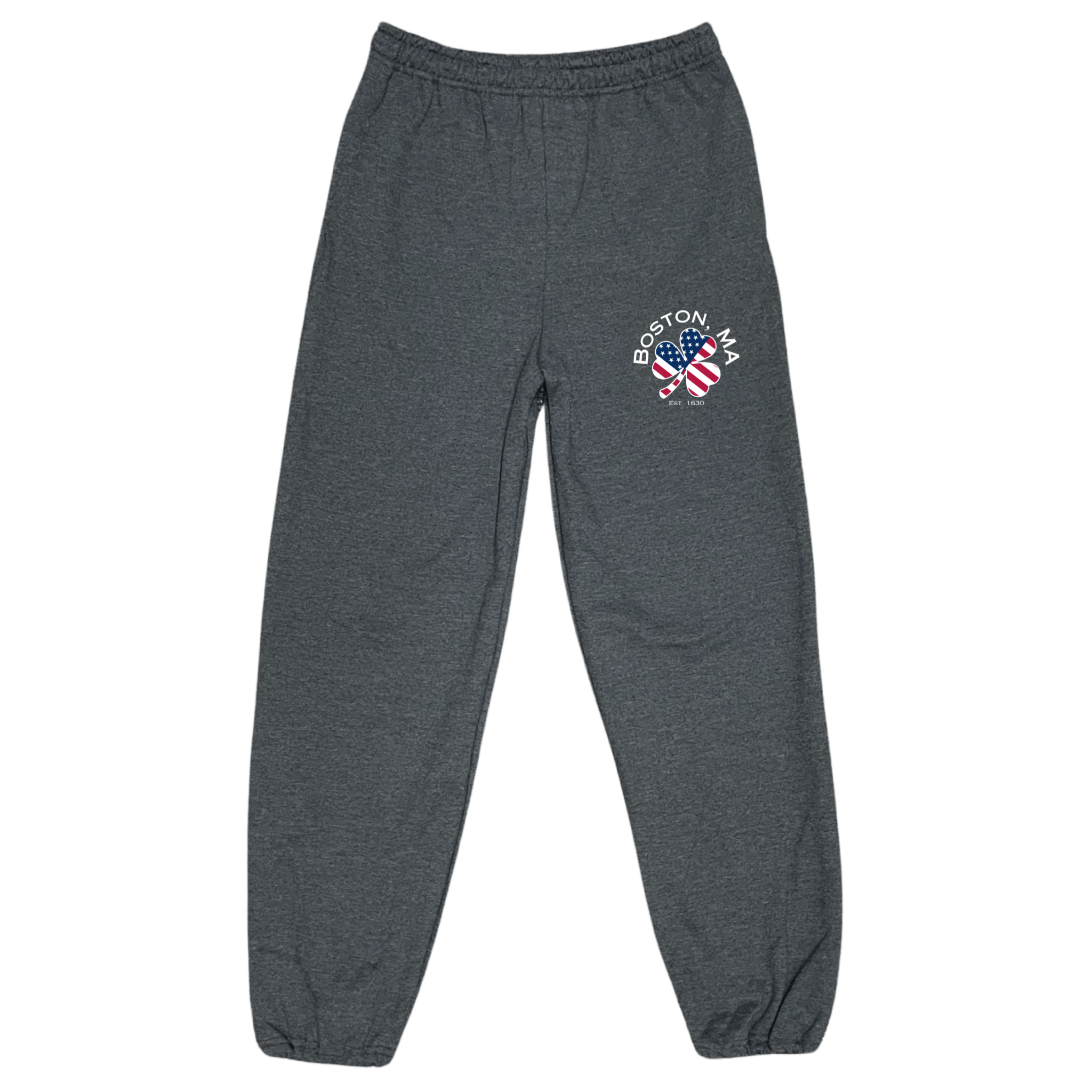 Boston USA Shamrock Fleece Sweatpants