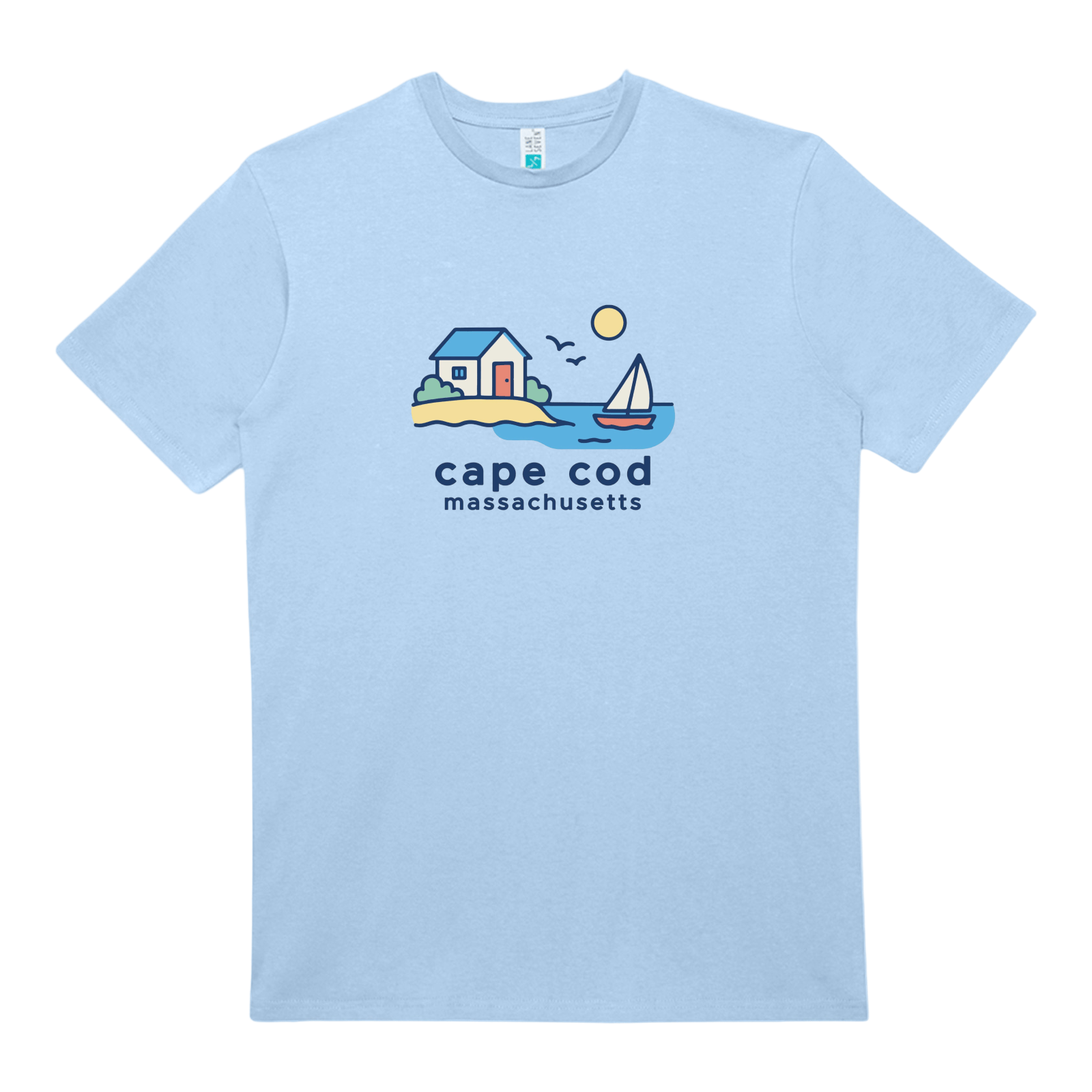Cape Cod Clothing Company Cape Cod Beach House Heavy Cotton T-Shirt