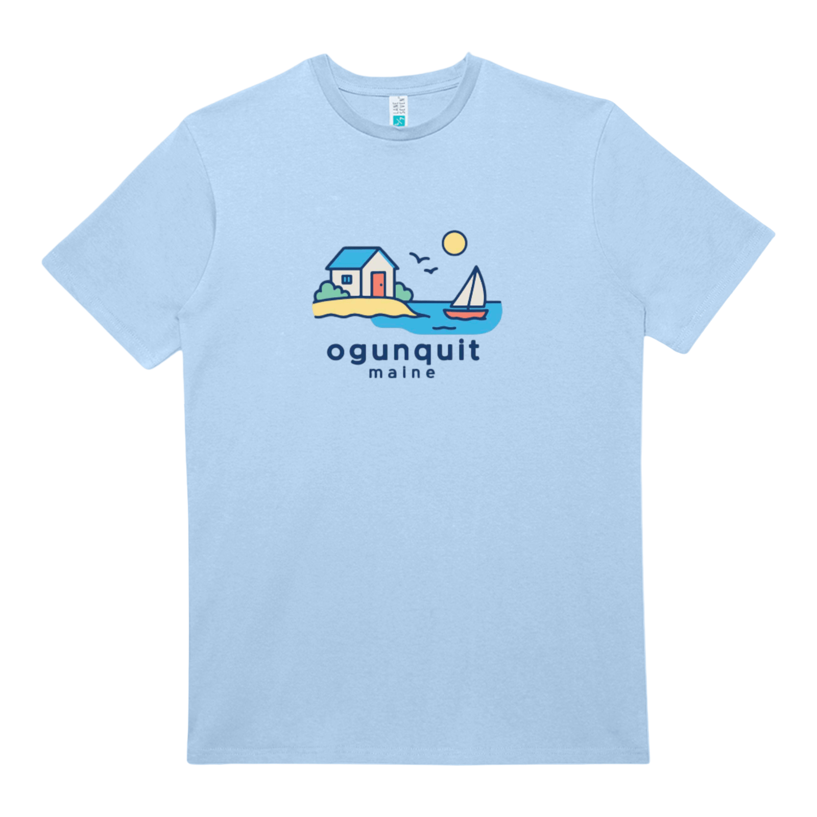 Cape Cod Clothing Company Ogunquit Beach House Heavy Cotton T-Shirt