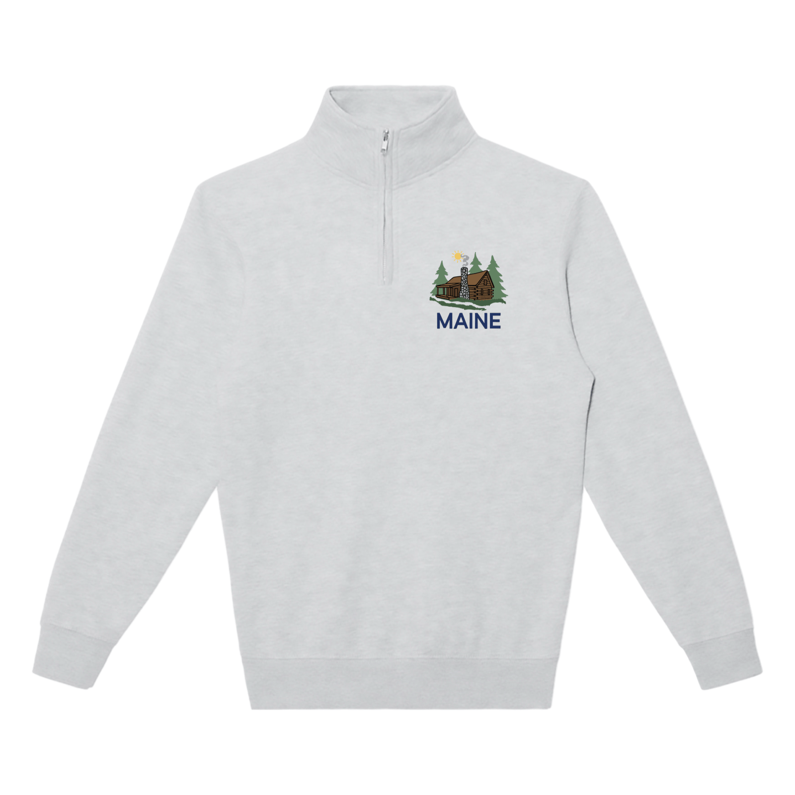 Cape Cod Clothing Company Maine Cabin Soft Fleece Quarter Zip