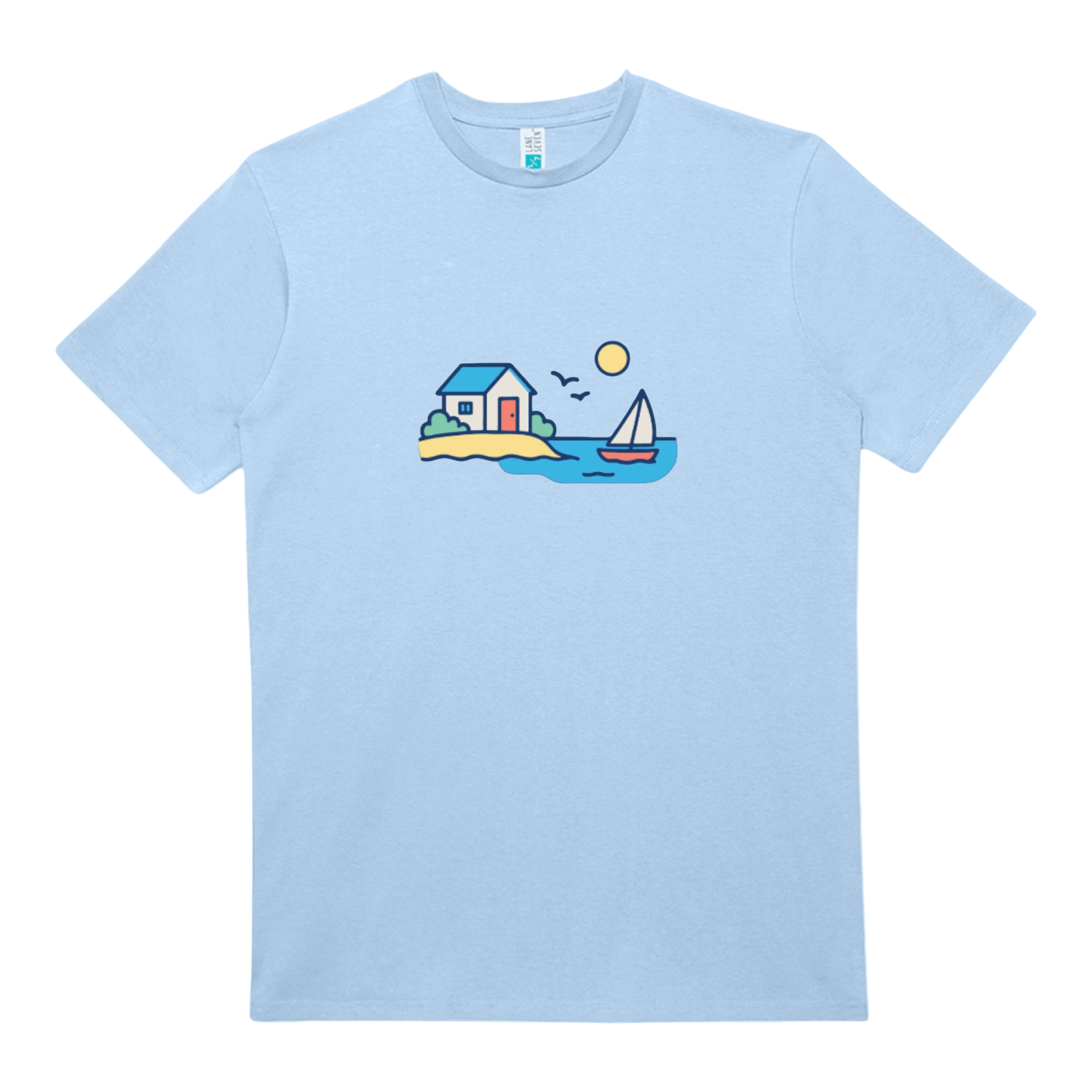 Cape Cod Clothing Company Beach House Heavy Cotton T-Shirt