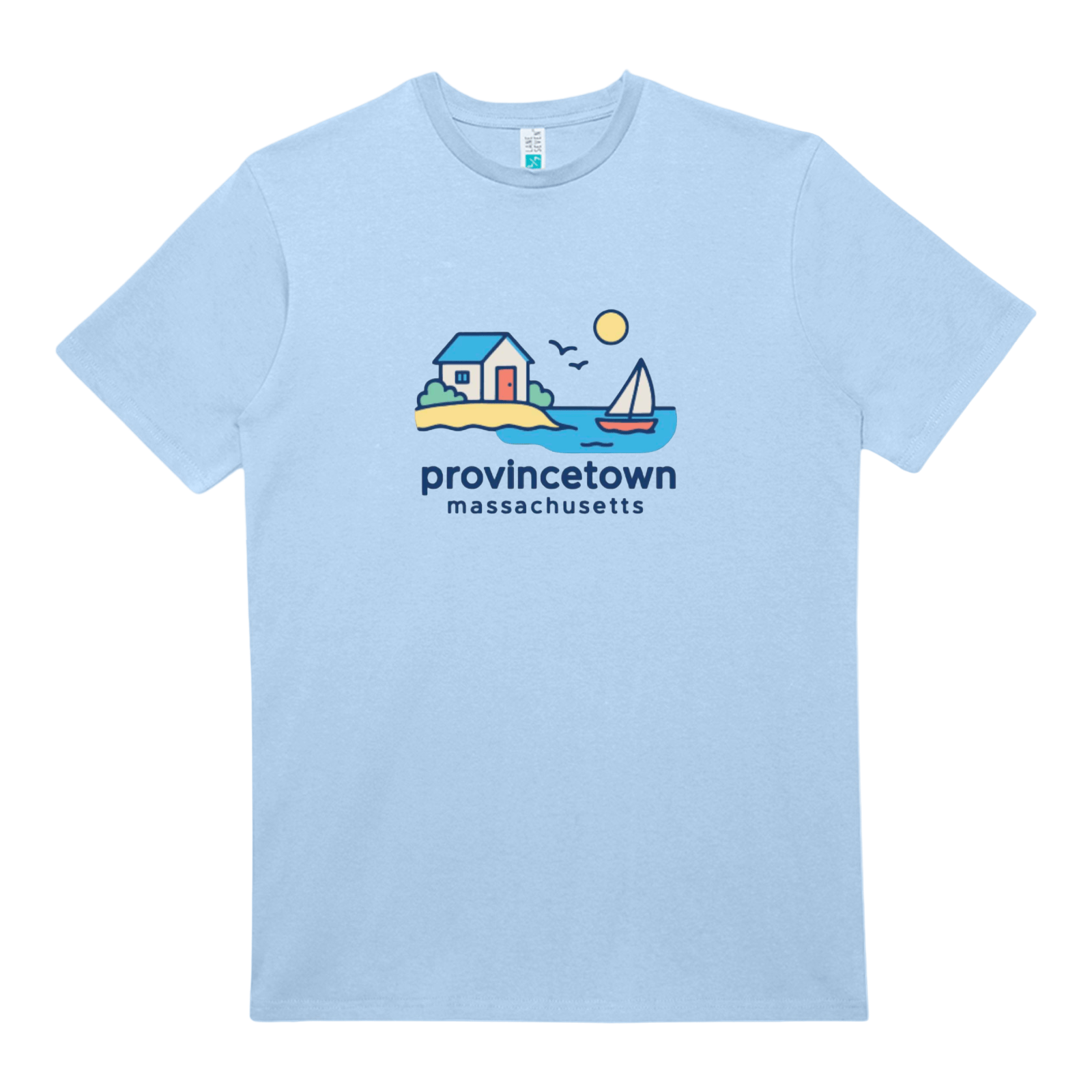 Cape Cod Clothing Company Provincetown Beach House Heavy Cotton T-Shirt