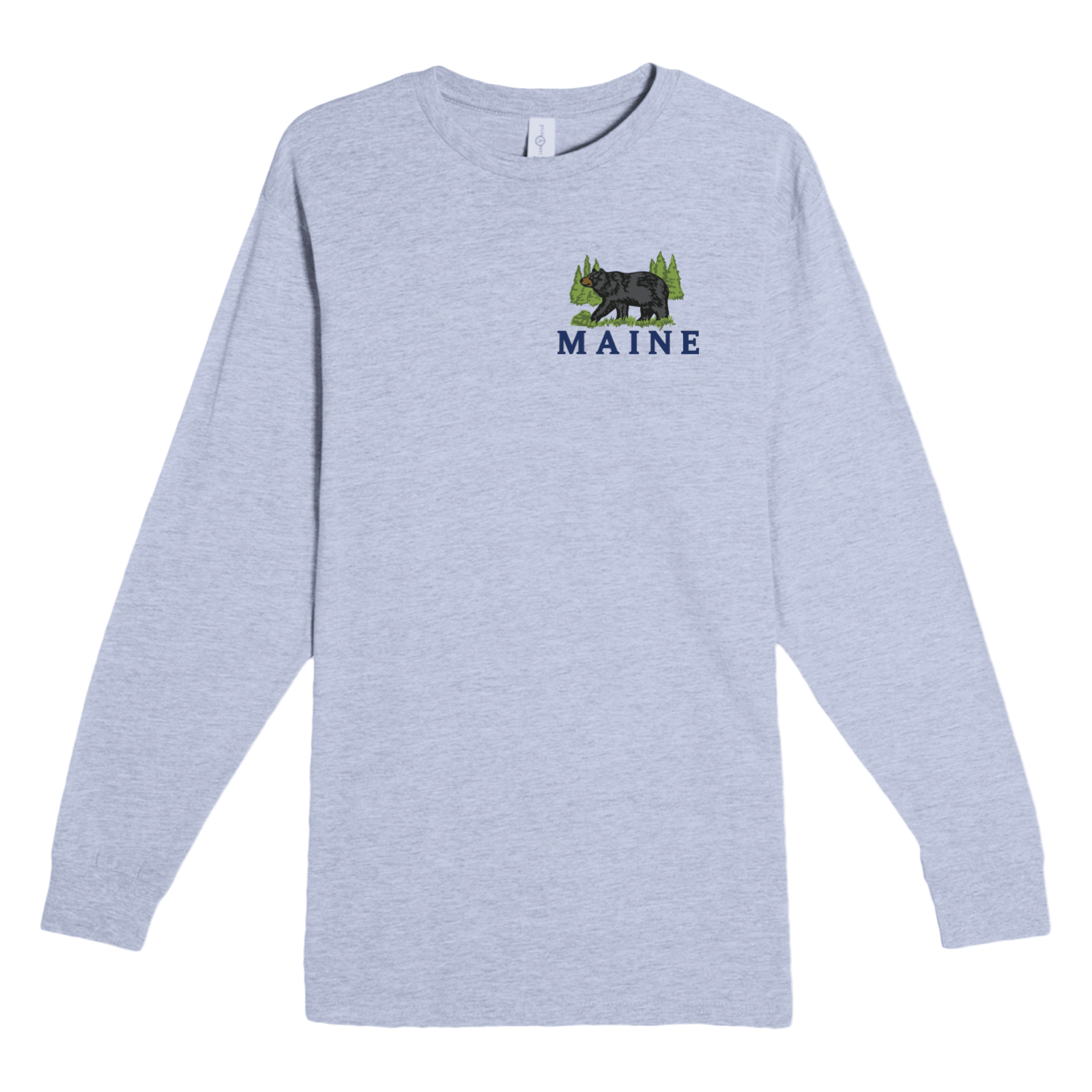 Cape Cod Clothing Company Maine Bear Heavyweight Long Sleeve Tee