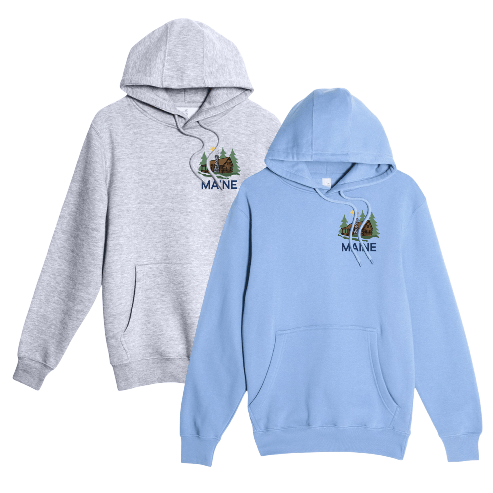 Cape Cod Clothing Company Maine Cabin Comfort Fleece Hoodie