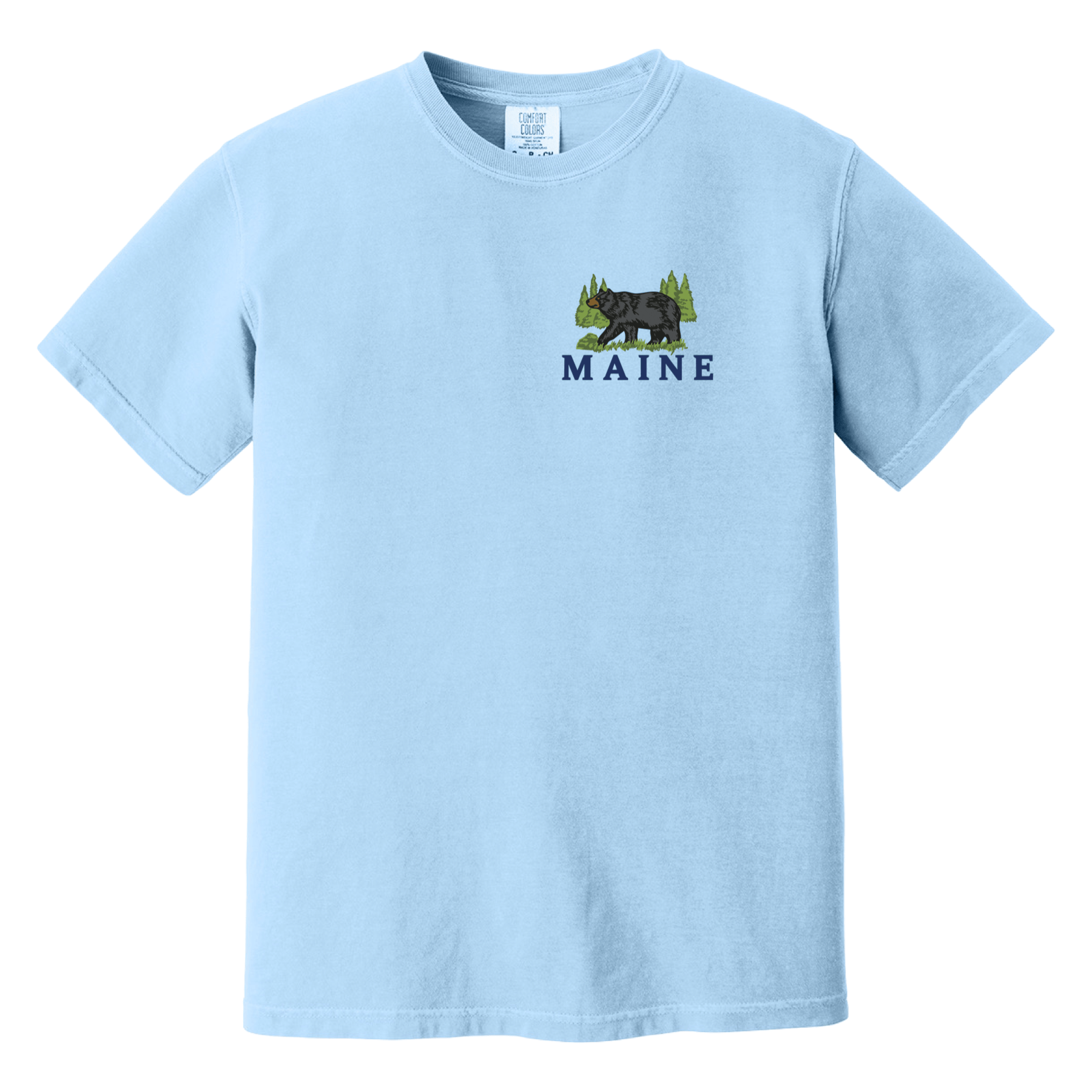 Cape Cod Clothing Company Maine Bear Comfort Colors T-Shirt