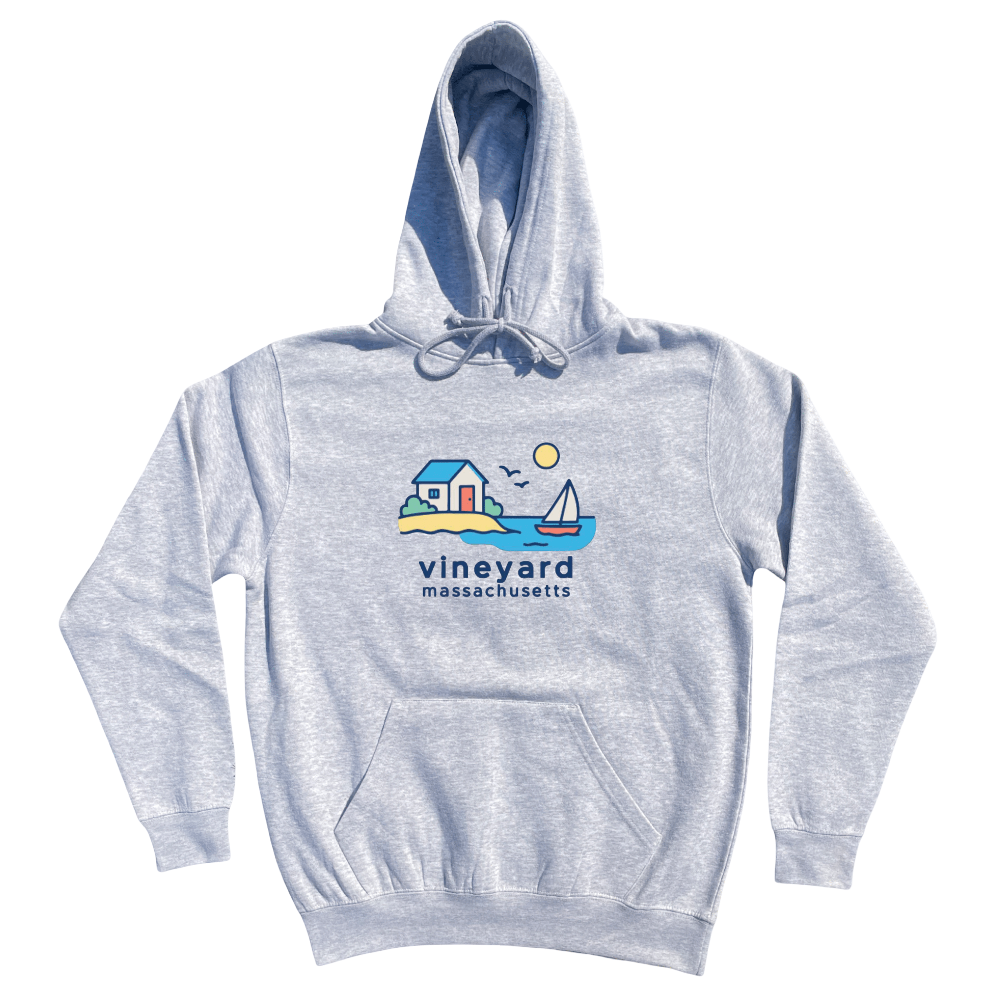 Vineyard Beach House Soft Fleece Hoodie
