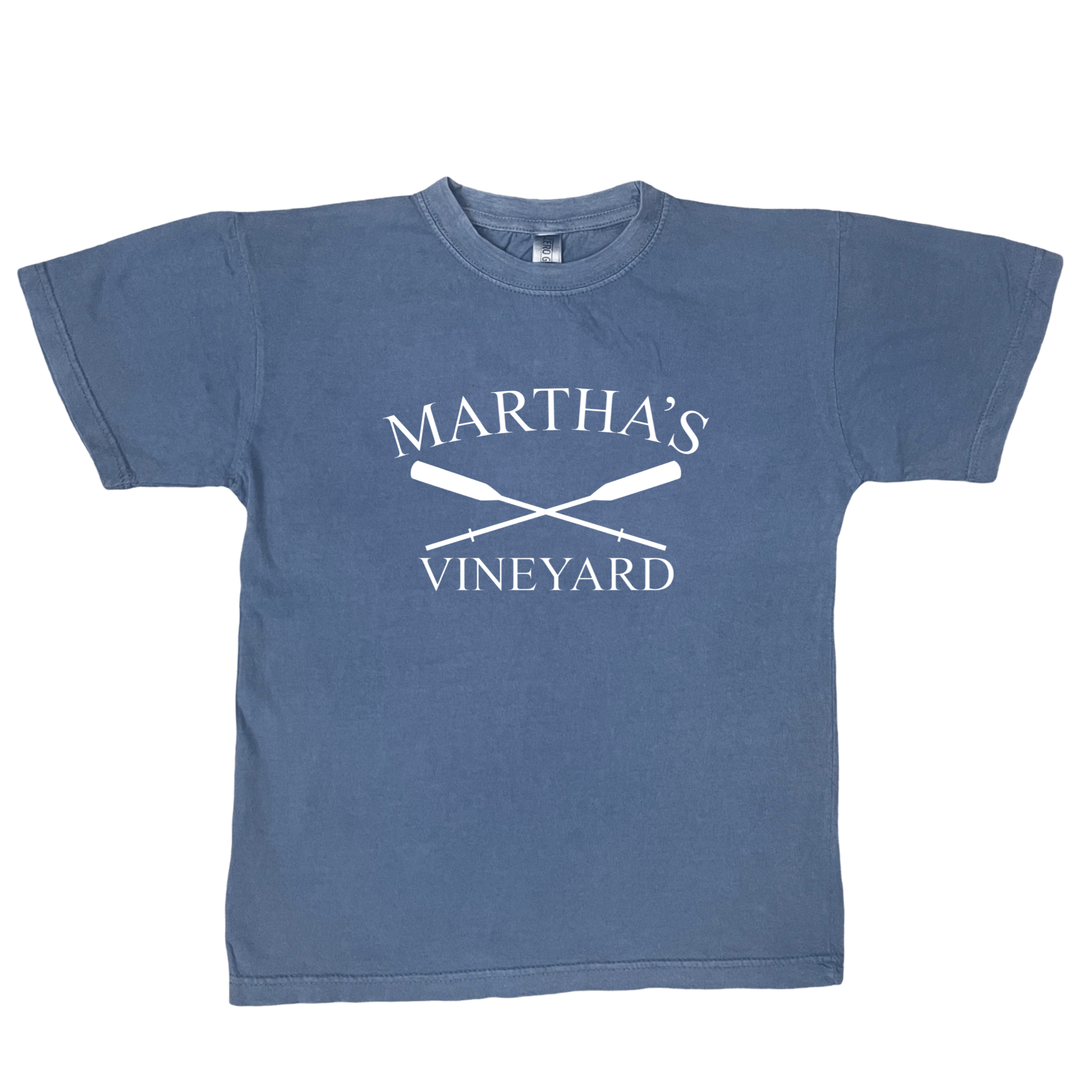 Martha's Vineyard Crossed Oar Youth Tee