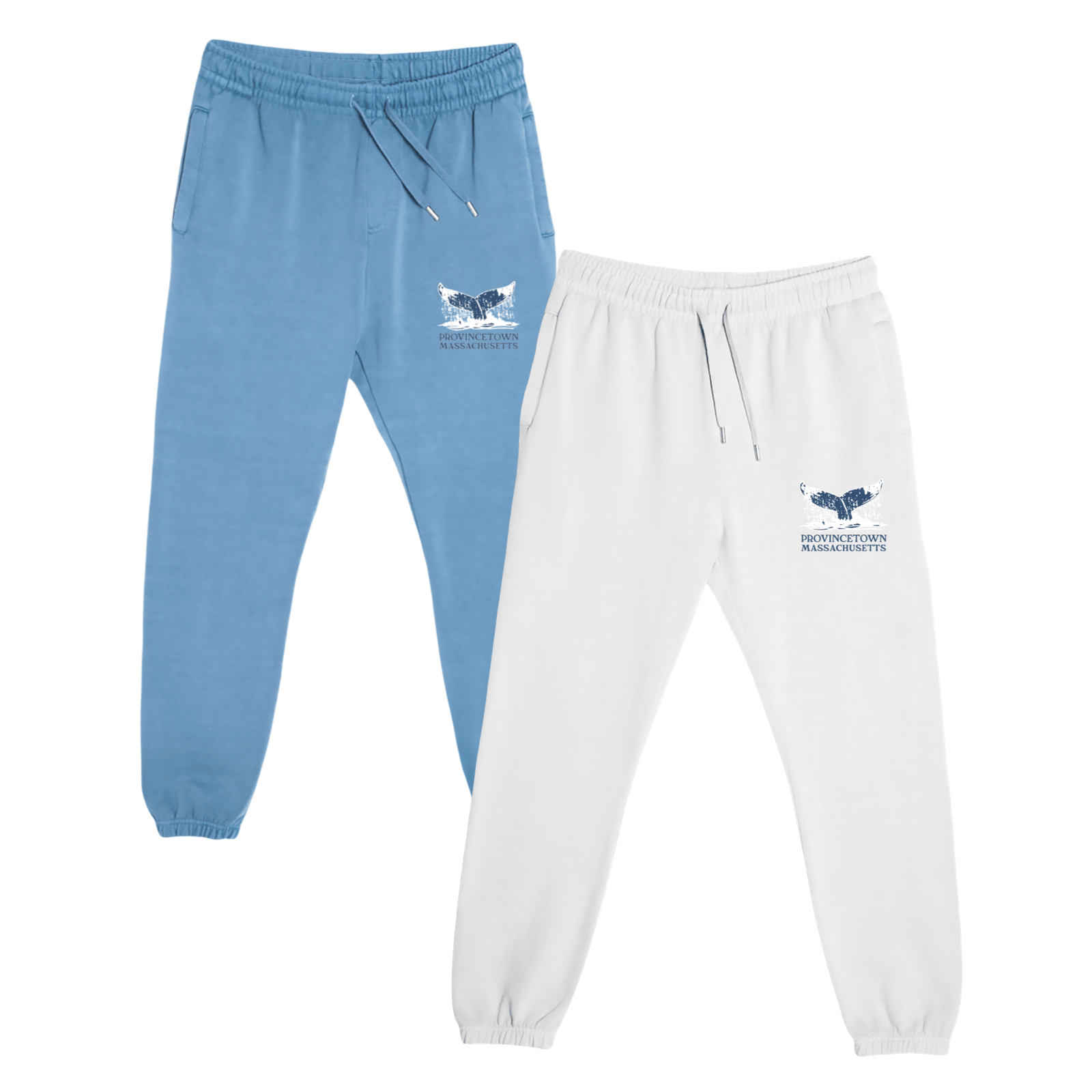 Cape Cod Clothing Company Provincetown Whale Tail Premium Fleece Sweatpants